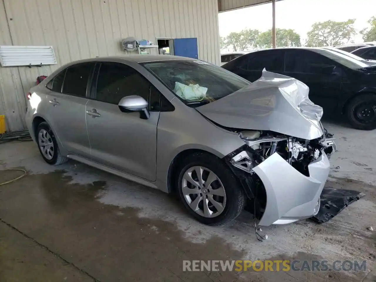 4 Photograph of a damaged car JTDEPMAEXMJ157053 TOYOTA COROLLA 2021