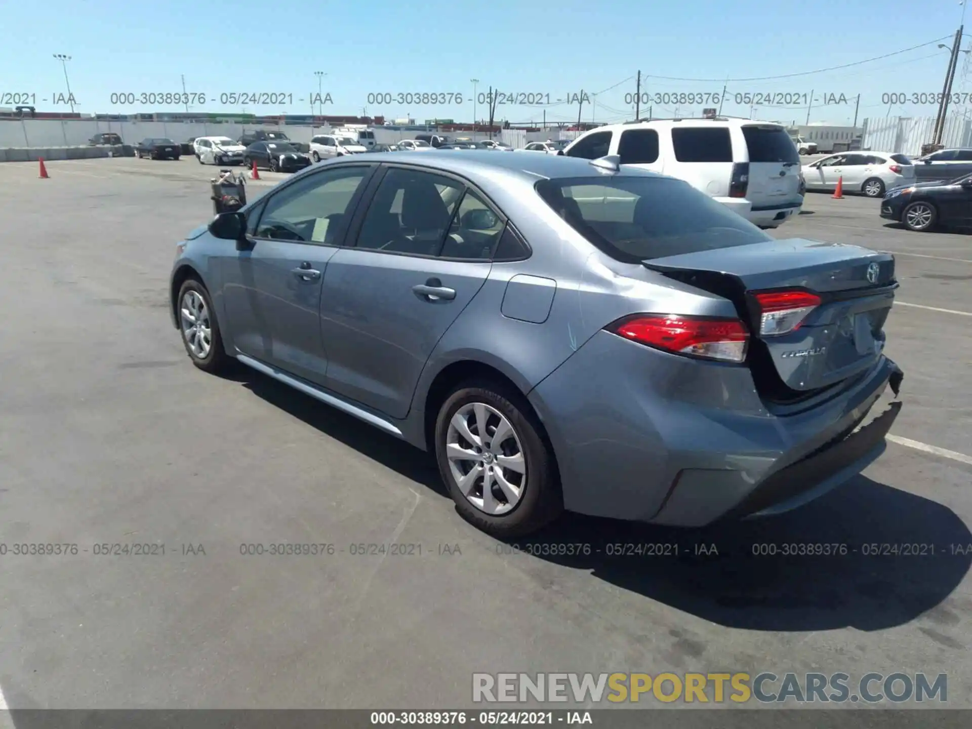 3 Photograph of a damaged car JTDEPMAEXMJ157697 TOYOTA COROLLA 2021