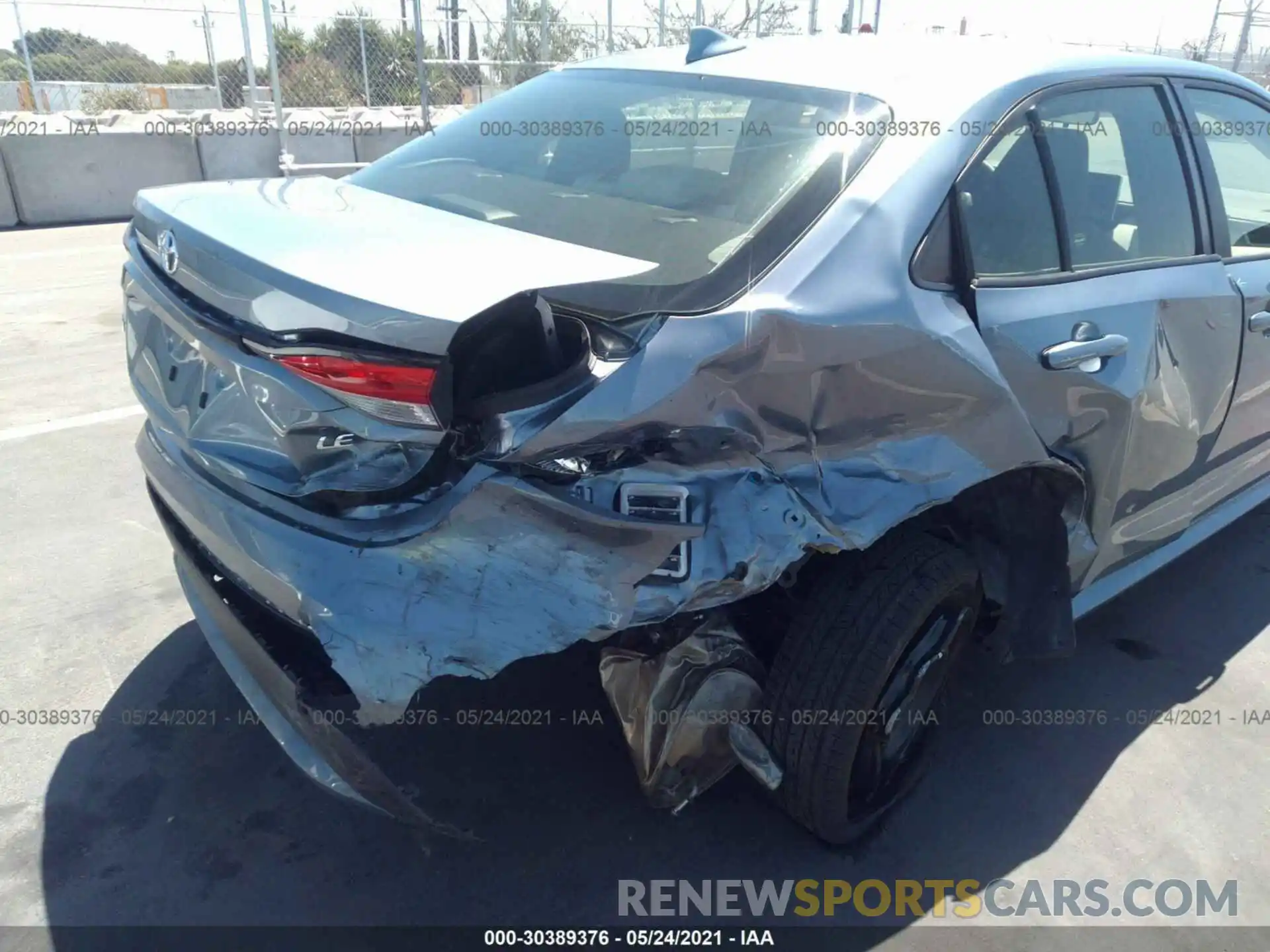 6 Photograph of a damaged car JTDEPMAEXMJ157697 TOYOTA COROLLA 2021