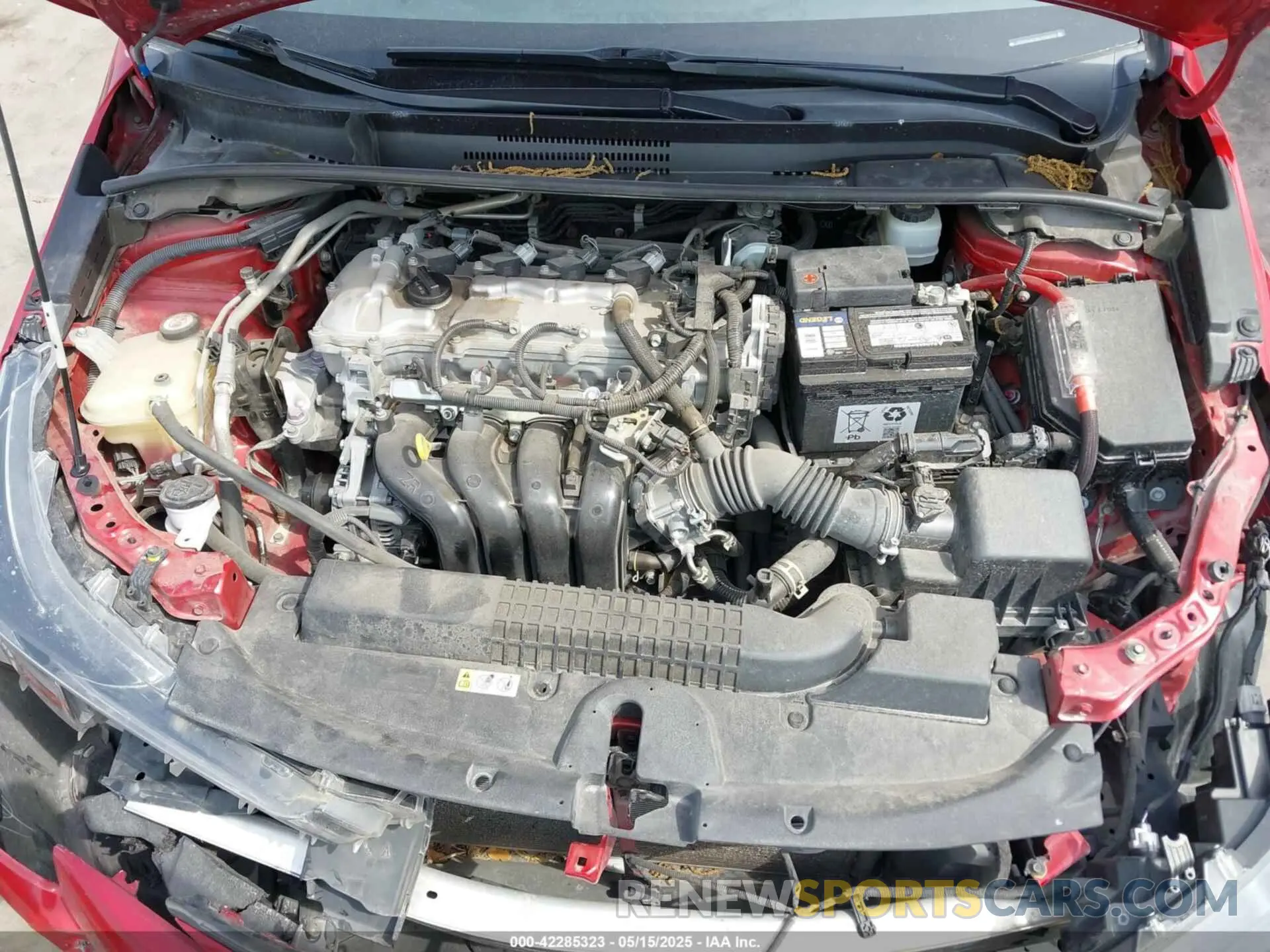 10 Photograph of a damaged car JTDEPMAEXMJ158039 TOYOTA COROLLA 2021