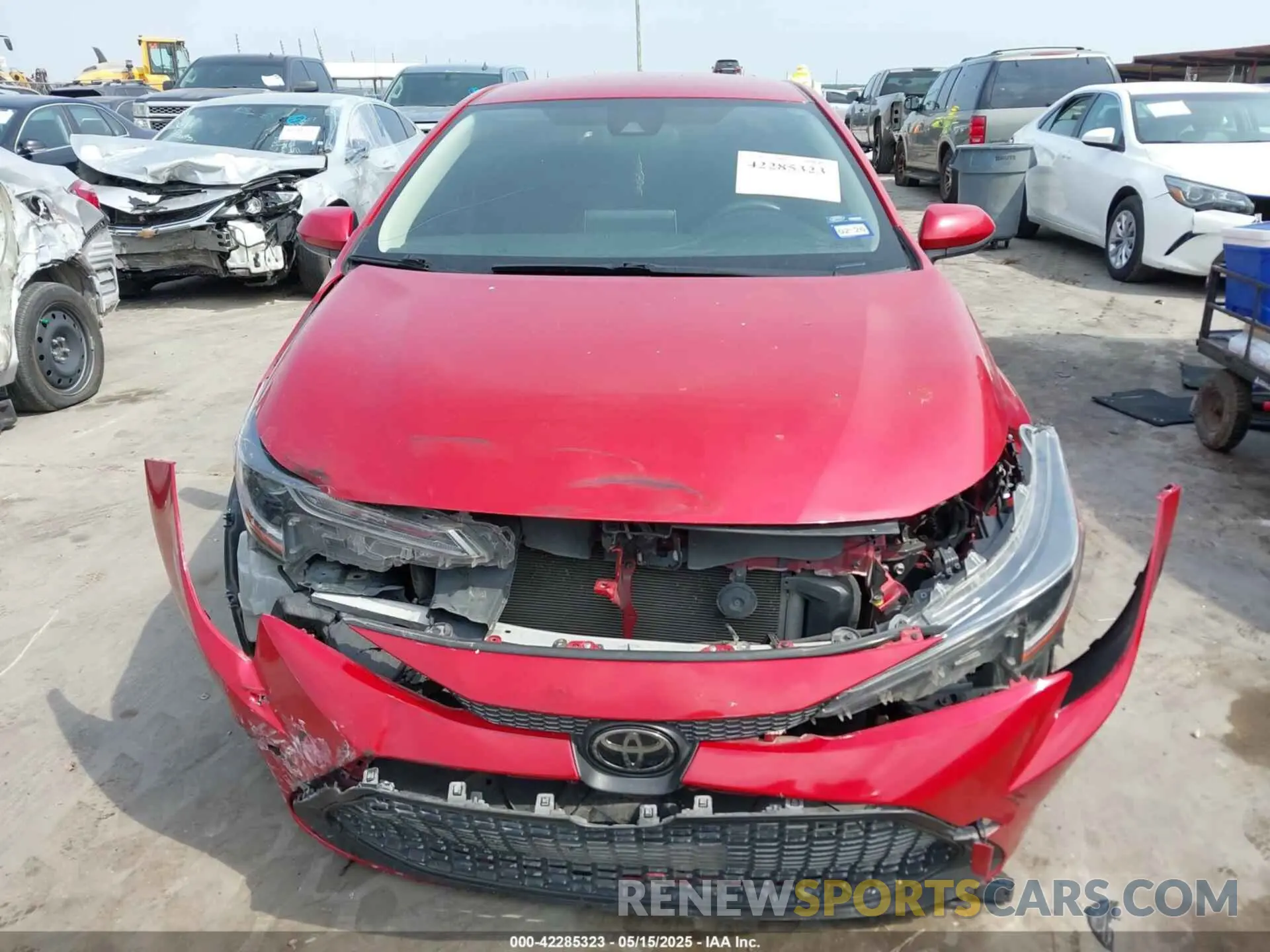 12 Photograph of a damaged car JTDEPMAEXMJ158039 TOYOTA COROLLA 2021