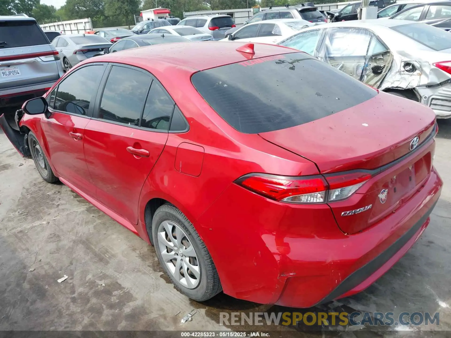 3 Photograph of a damaged car JTDEPMAEXMJ158039 TOYOTA COROLLA 2021