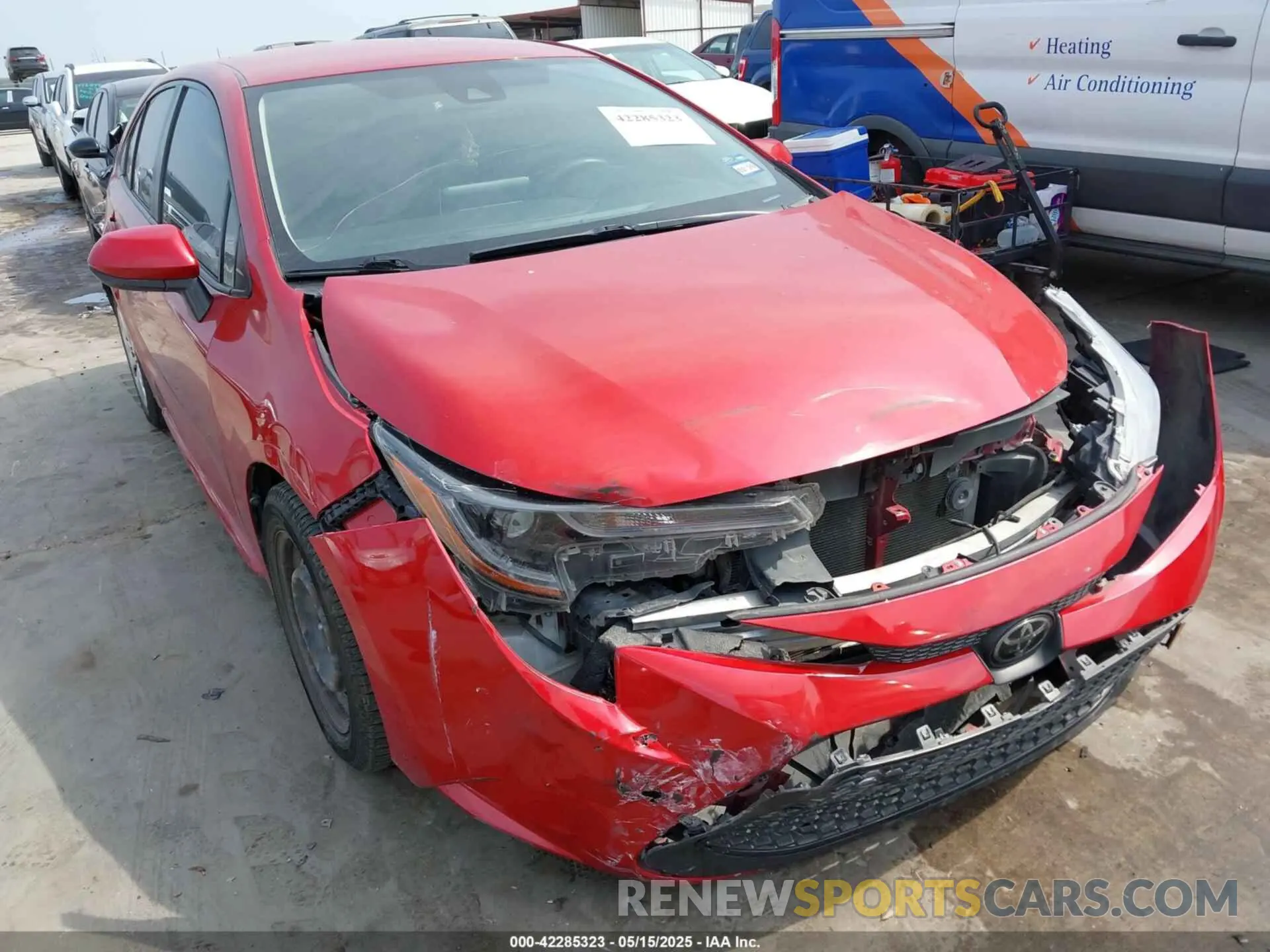 6 Photograph of a damaged car JTDEPMAEXMJ158039 TOYOTA COROLLA 2021