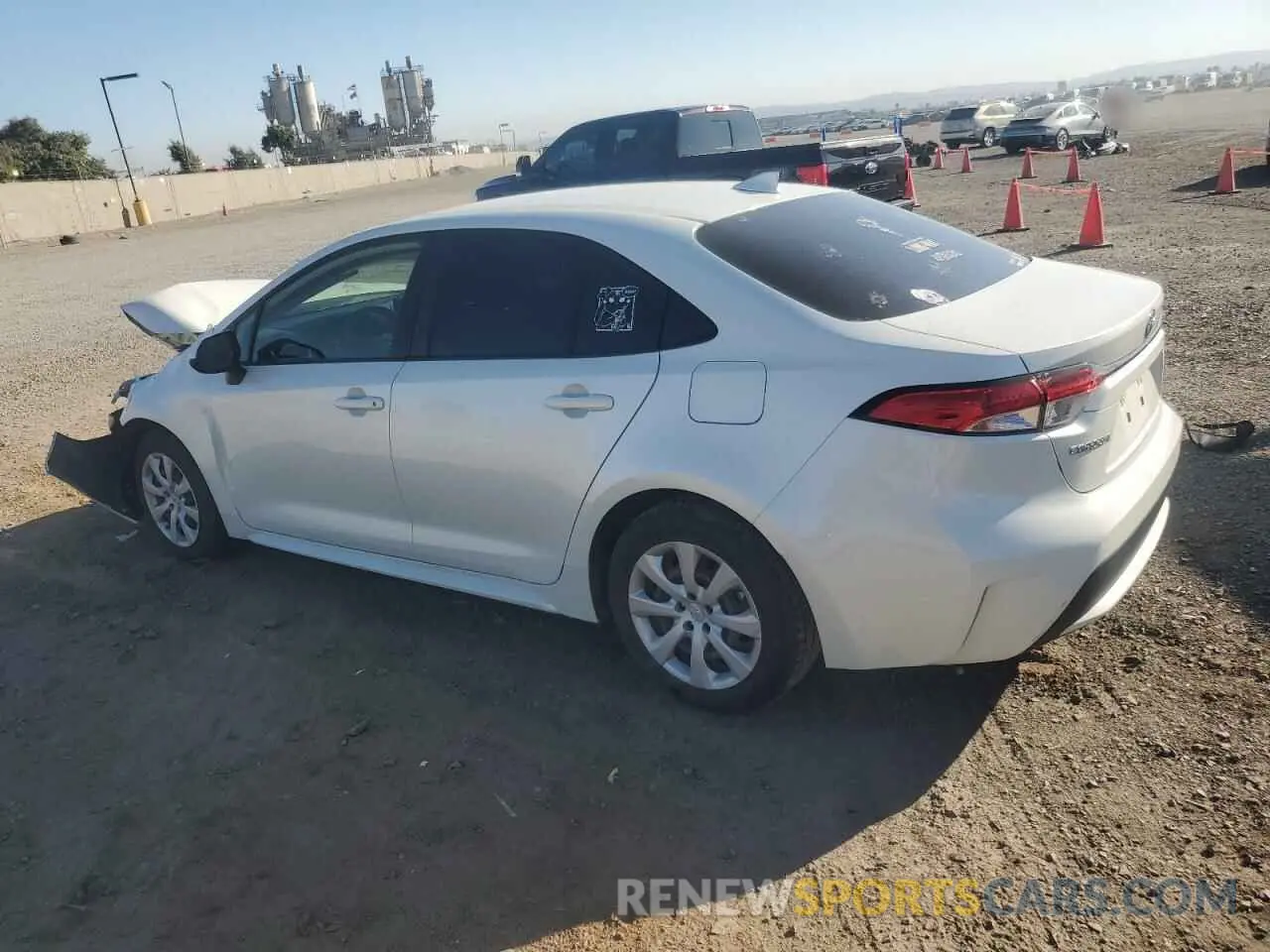 2 Photograph of a damaged car JTDEPMAEXMJ158719 TOYOTA COROLLA 2021