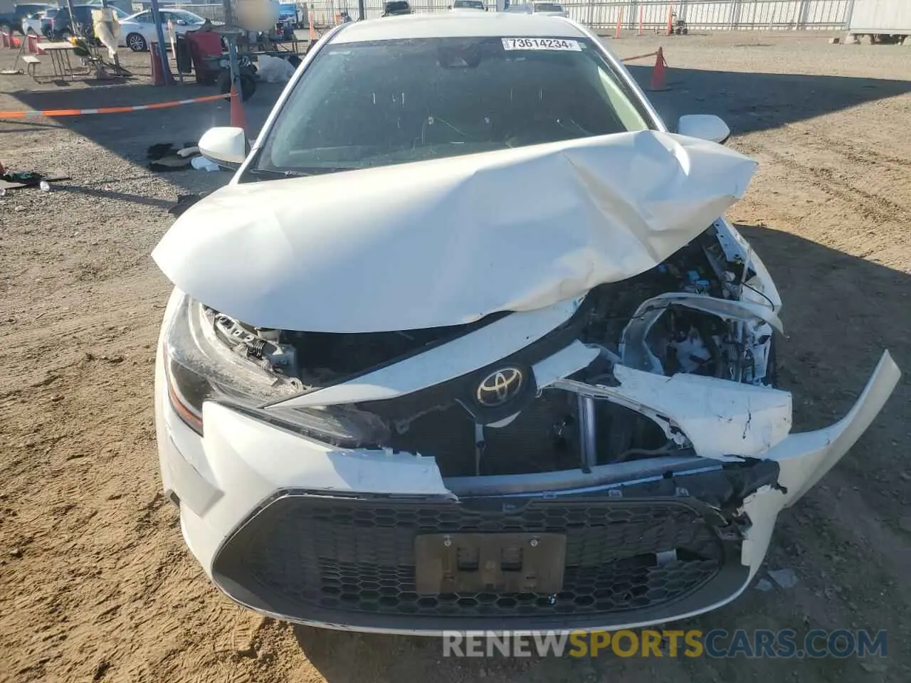 5 Photograph of a damaged car JTDEPMAEXMJ158719 TOYOTA COROLLA 2021