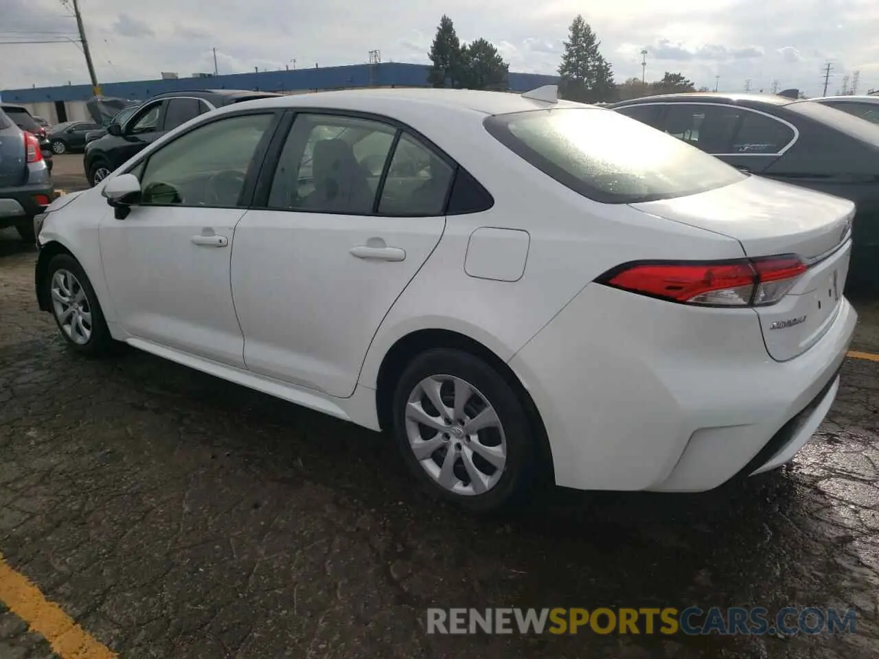 2 Photograph of a damaged car JTDEPMAEXMJ161412 TOYOTA COROLLA 2021