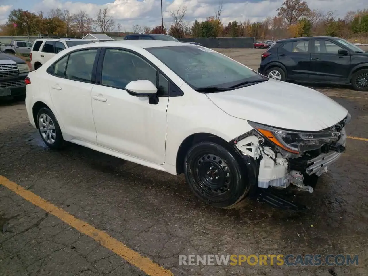 4 Photograph of a damaged car JTDEPMAEXMJ161412 TOYOTA COROLLA 2021
