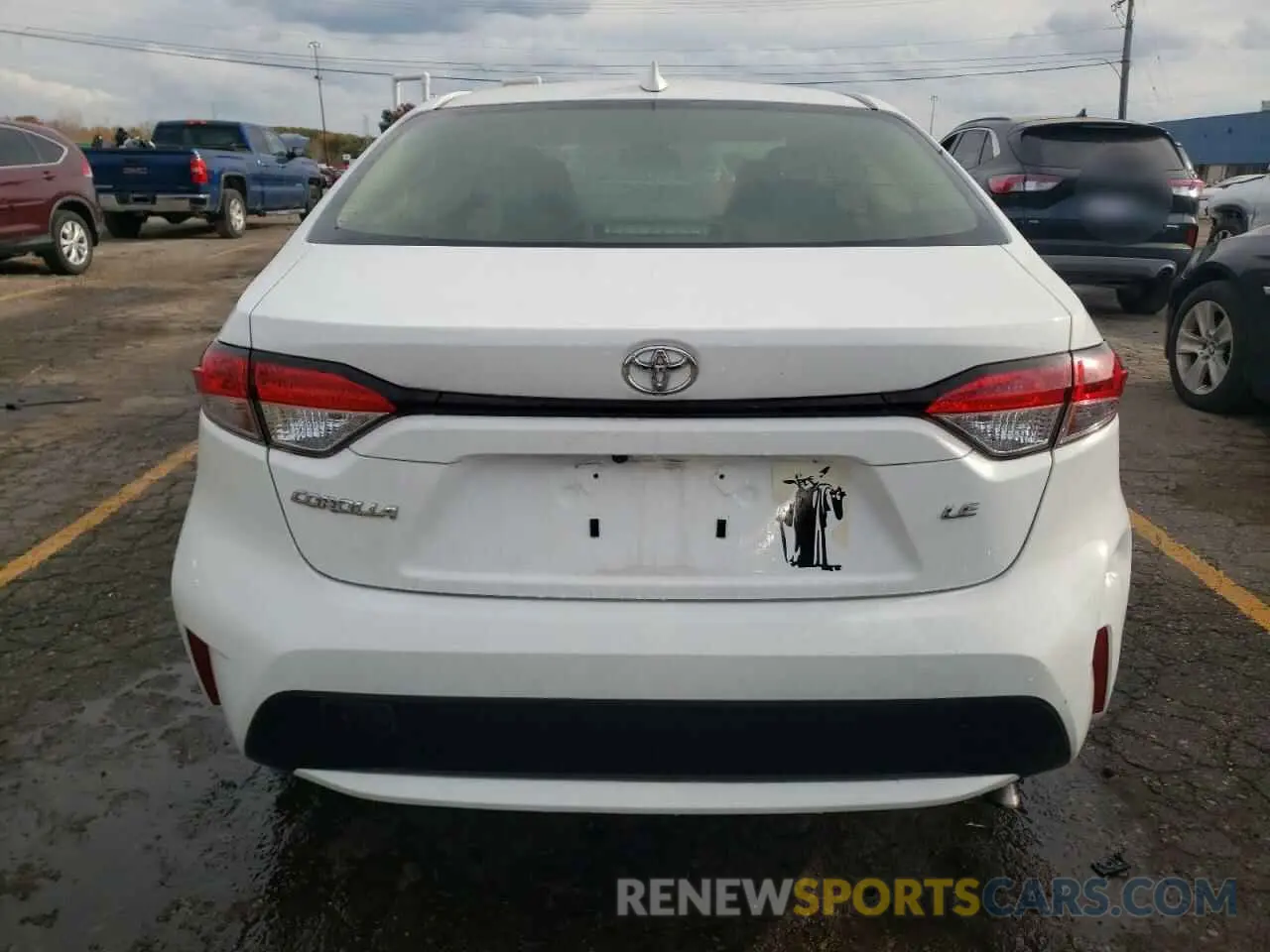 6 Photograph of a damaged car JTDEPMAEXMJ161412 TOYOTA COROLLA 2021