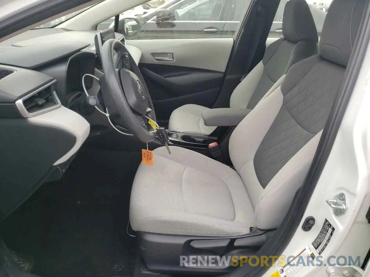 7 Photograph of a damaged car JTDEPMAEXMJ161412 TOYOTA COROLLA 2021