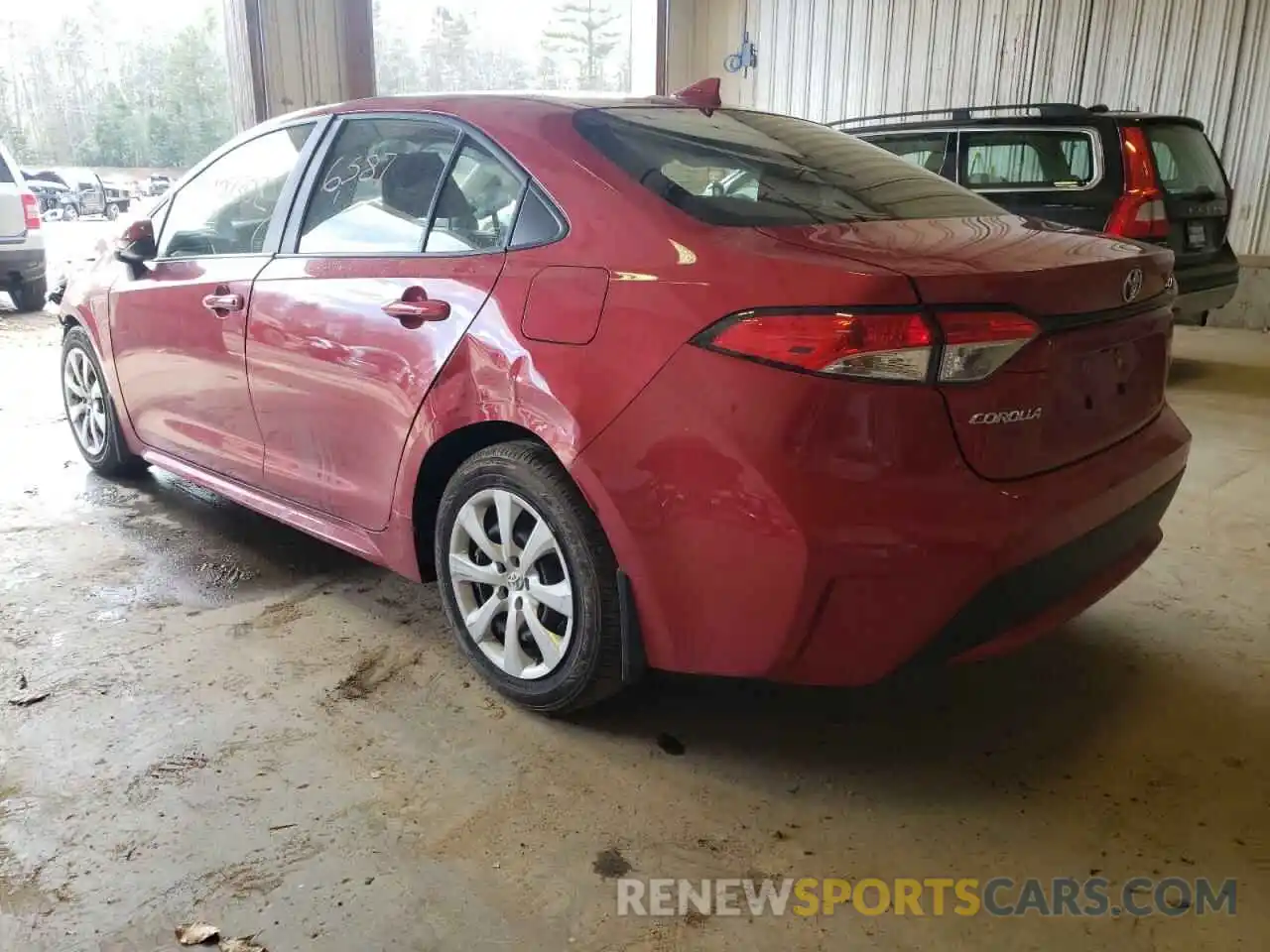 3 Photograph of a damaged car JTDEPMAEXMJ161572 TOYOTA COROLLA 2021