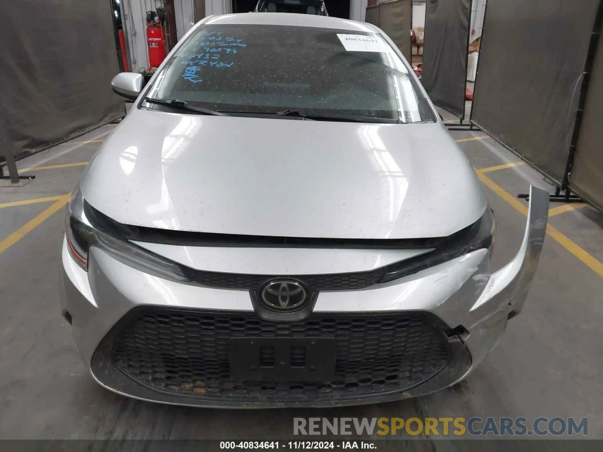 11 Photograph of a damaged car JTDEPMAEXMJ162432 TOYOTA COROLLA 2021