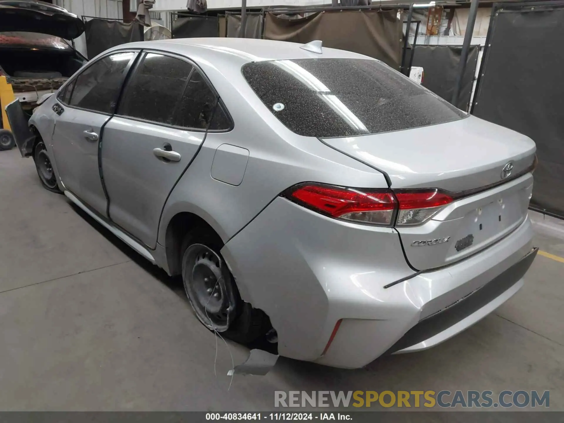 3 Photograph of a damaged car JTDEPMAEXMJ162432 TOYOTA COROLLA 2021