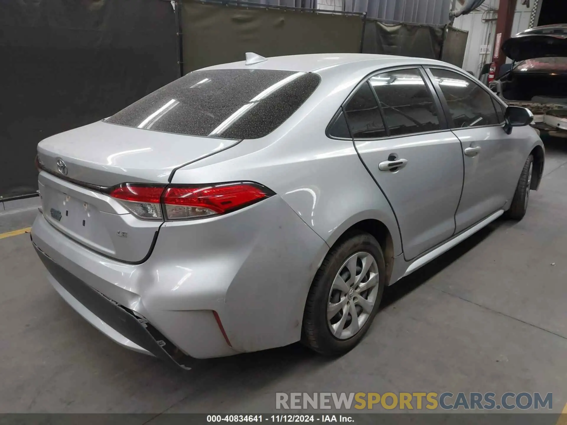 4 Photograph of a damaged car JTDEPMAEXMJ162432 TOYOTA COROLLA 2021