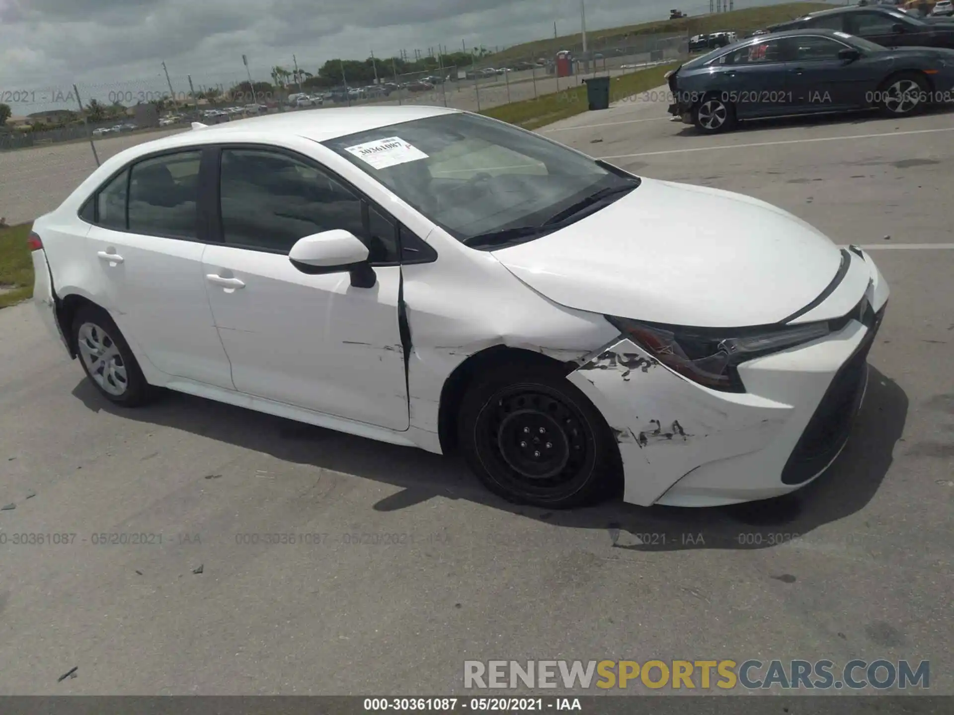 6 Photograph of a damaged car JTDEPMAEXMJ163905 TOYOTA COROLLA 2021