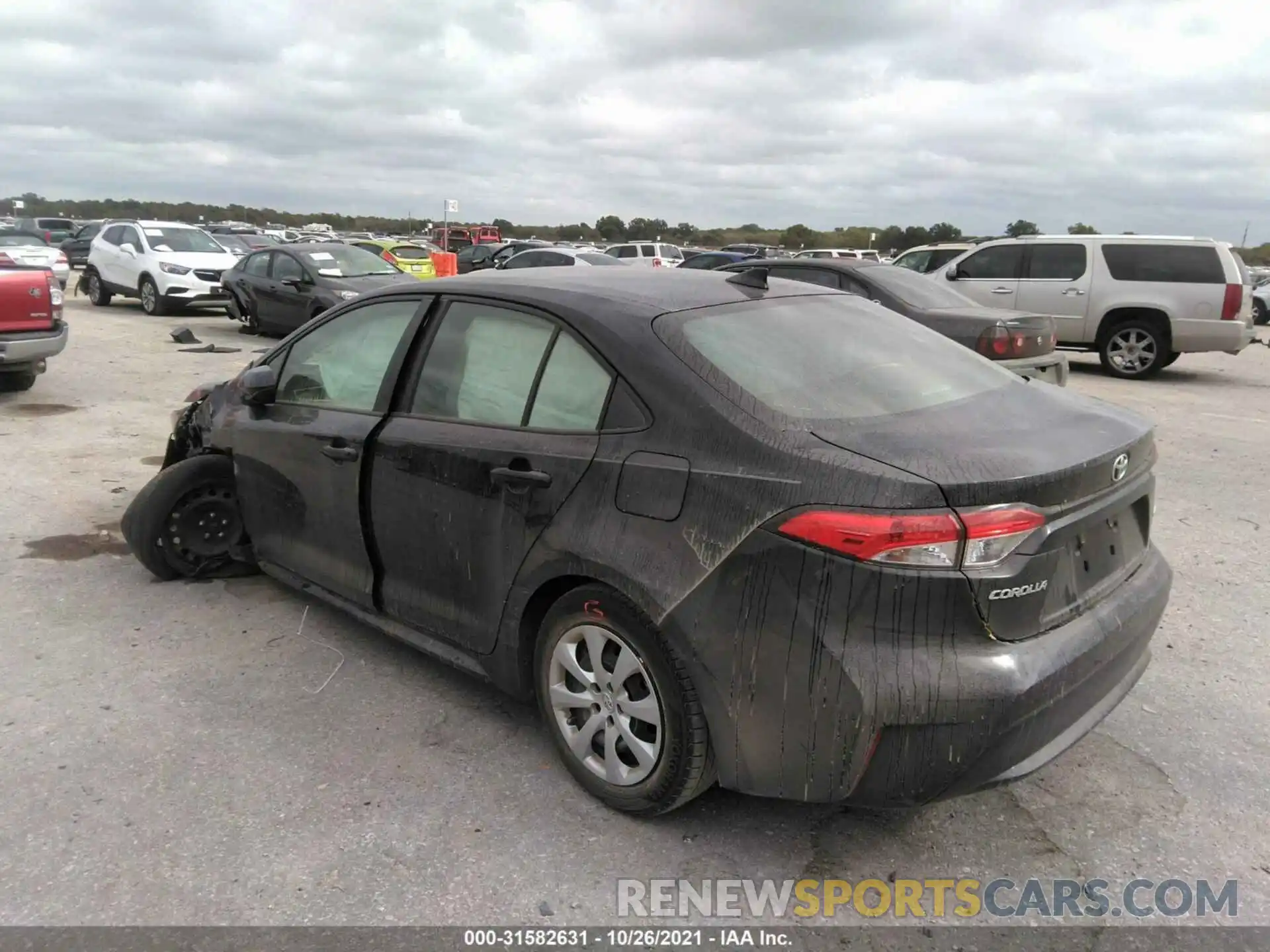 3 Photograph of a damaged car JTDEPMAEXMJ165749 TOYOTA COROLLA 2021