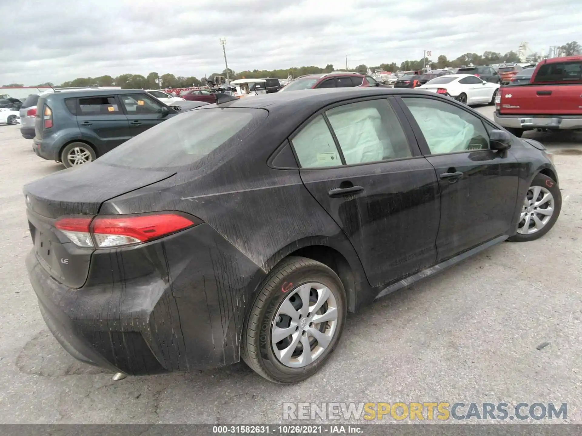 4 Photograph of a damaged car JTDEPMAEXMJ165749 TOYOTA COROLLA 2021