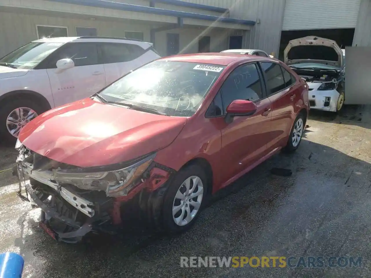 2 Photograph of a damaged car JTDEPMAEXMJ166934 TOYOTA COROLLA 2021