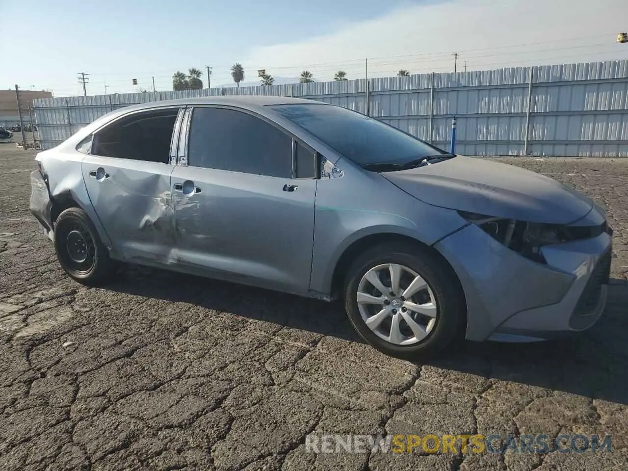 4 Photograph of a damaged car JTDEPMAEXMJ166965 TOYOTA COROLLA 2021