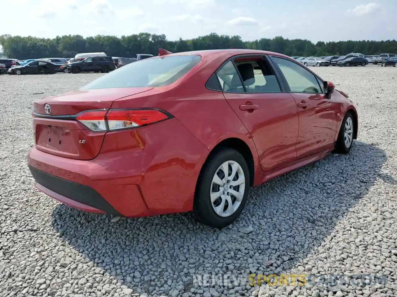 4 Photograph of a damaged car JTDEPMAEXMJ167095 TOYOTA COROLLA 2021