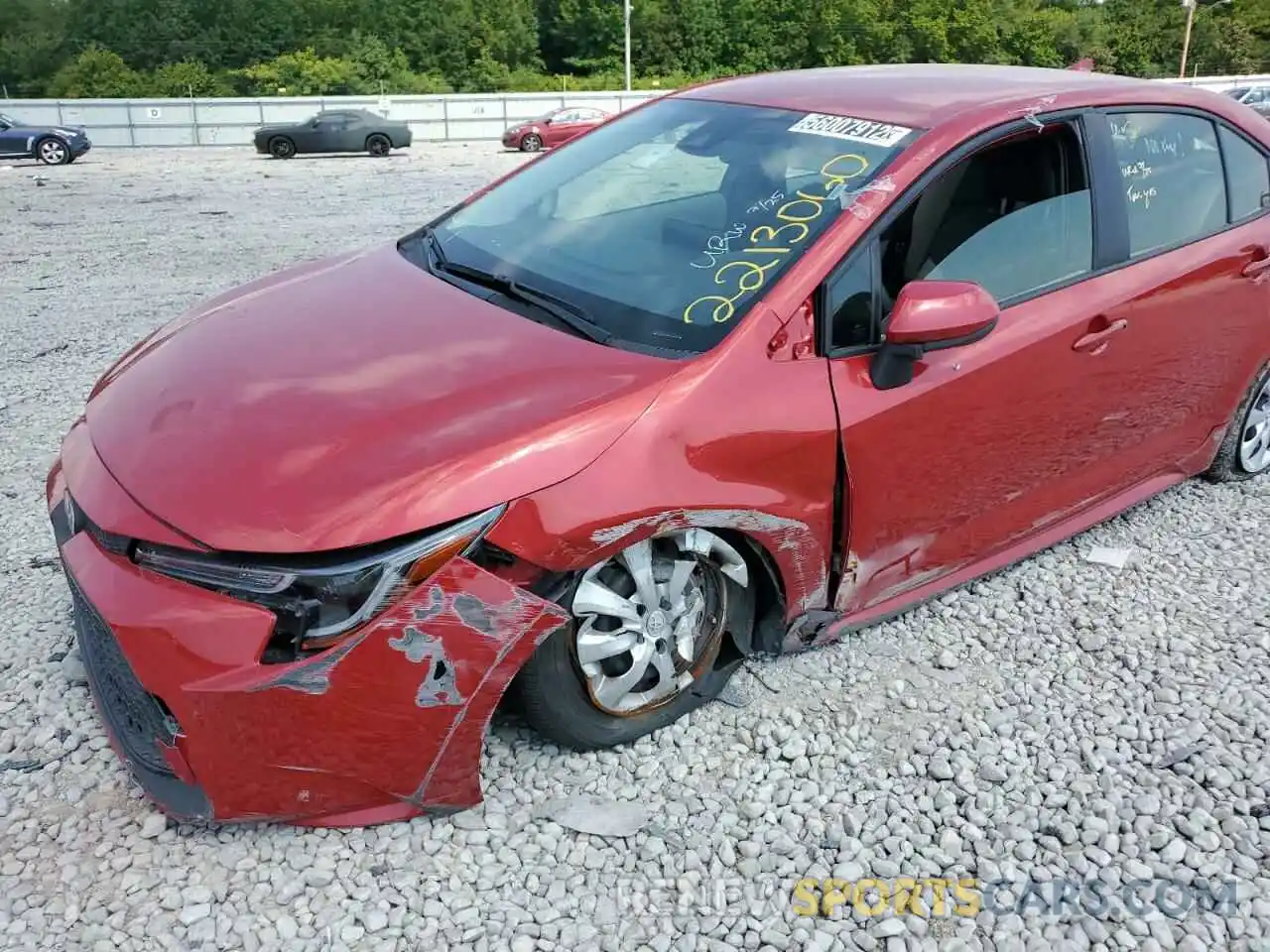 9 Photograph of a damaged car JTDEPMAEXMJ167095 TOYOTA COROLLA 2021