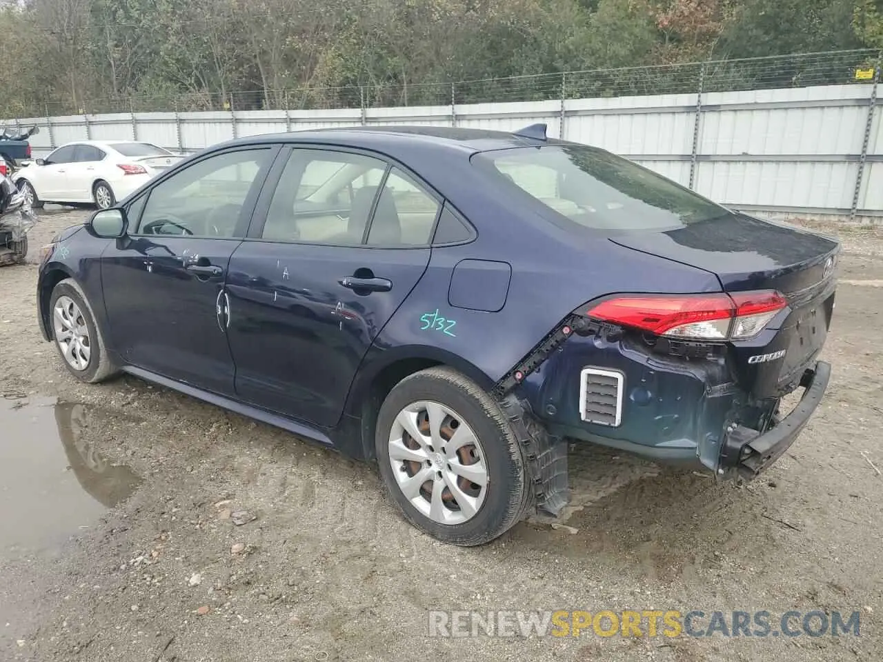 2 Photograph of a damaged car JTDEPMAEXMJ168389 TOYOTA COROLLA 2021