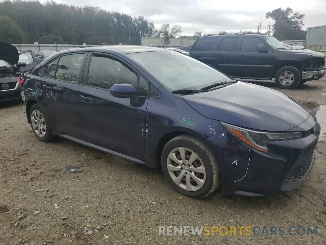 4 Photograph of a damaged car JTDEPMAEXMJ168389 TOYOTA COROLLA 2021