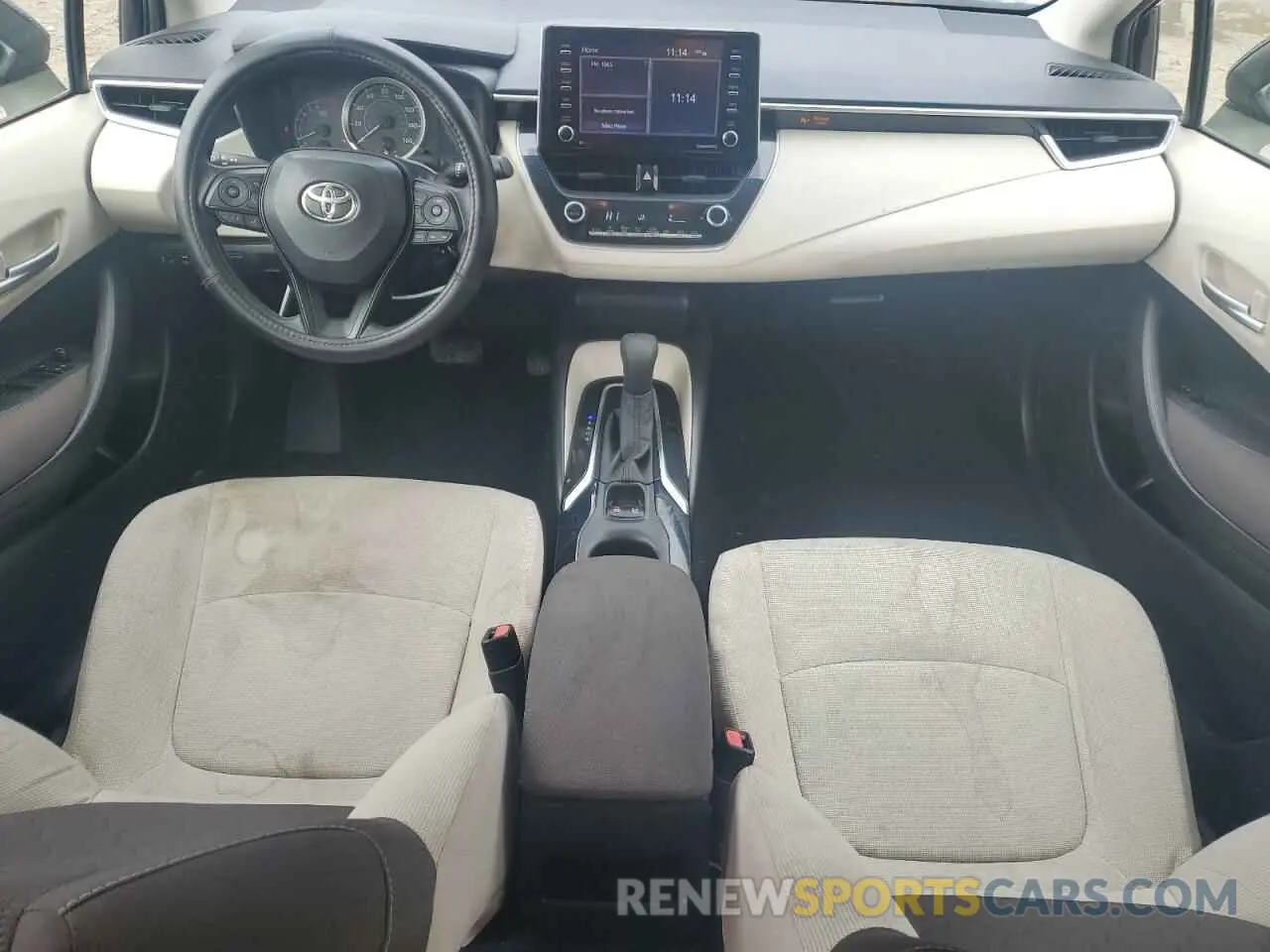 8 Photograph of a damaged car JTDEPMAEXMJ168389 TOYOTA COROLLA 2021