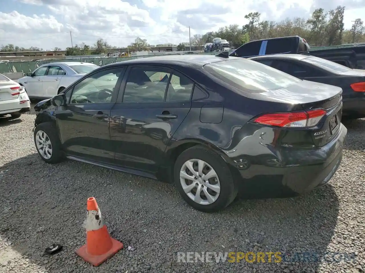 2 Photograph of a damaged car JTDEPMAEXMJ168456 TOYOTA COROLLA 2021