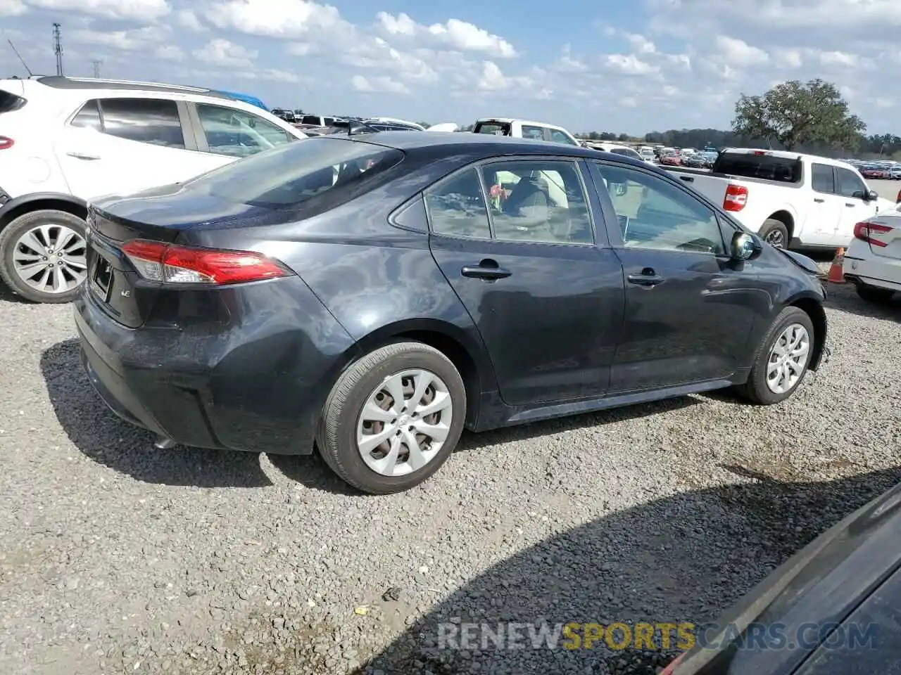 3 Photograph of a damaged car JTDEPMAEXMJ168456 TOYOTA COROLLA 2021