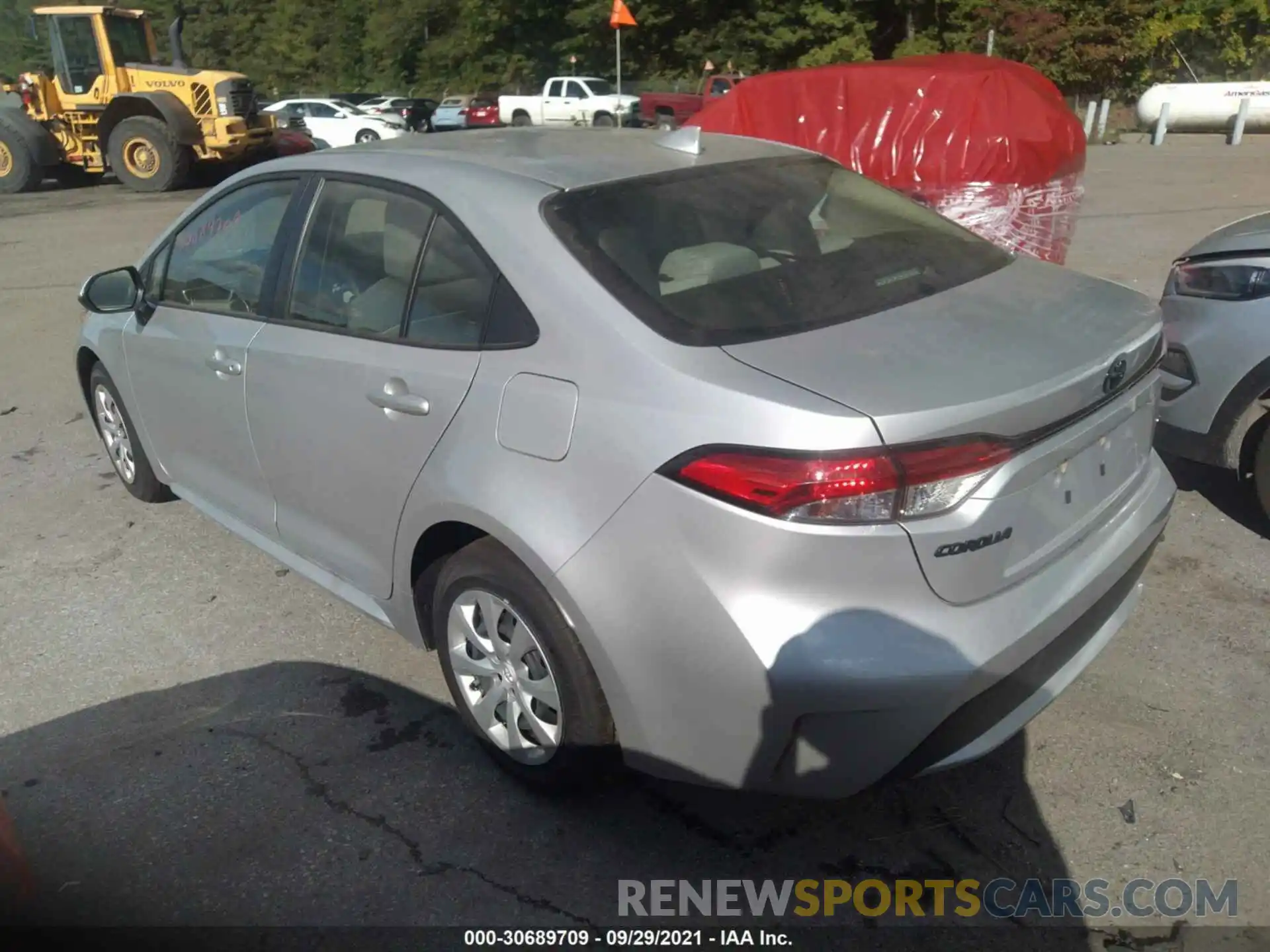 3 Photograph of a damaged car JTDEPMAEXMJ168523 TOYOTA COROLLA 2021