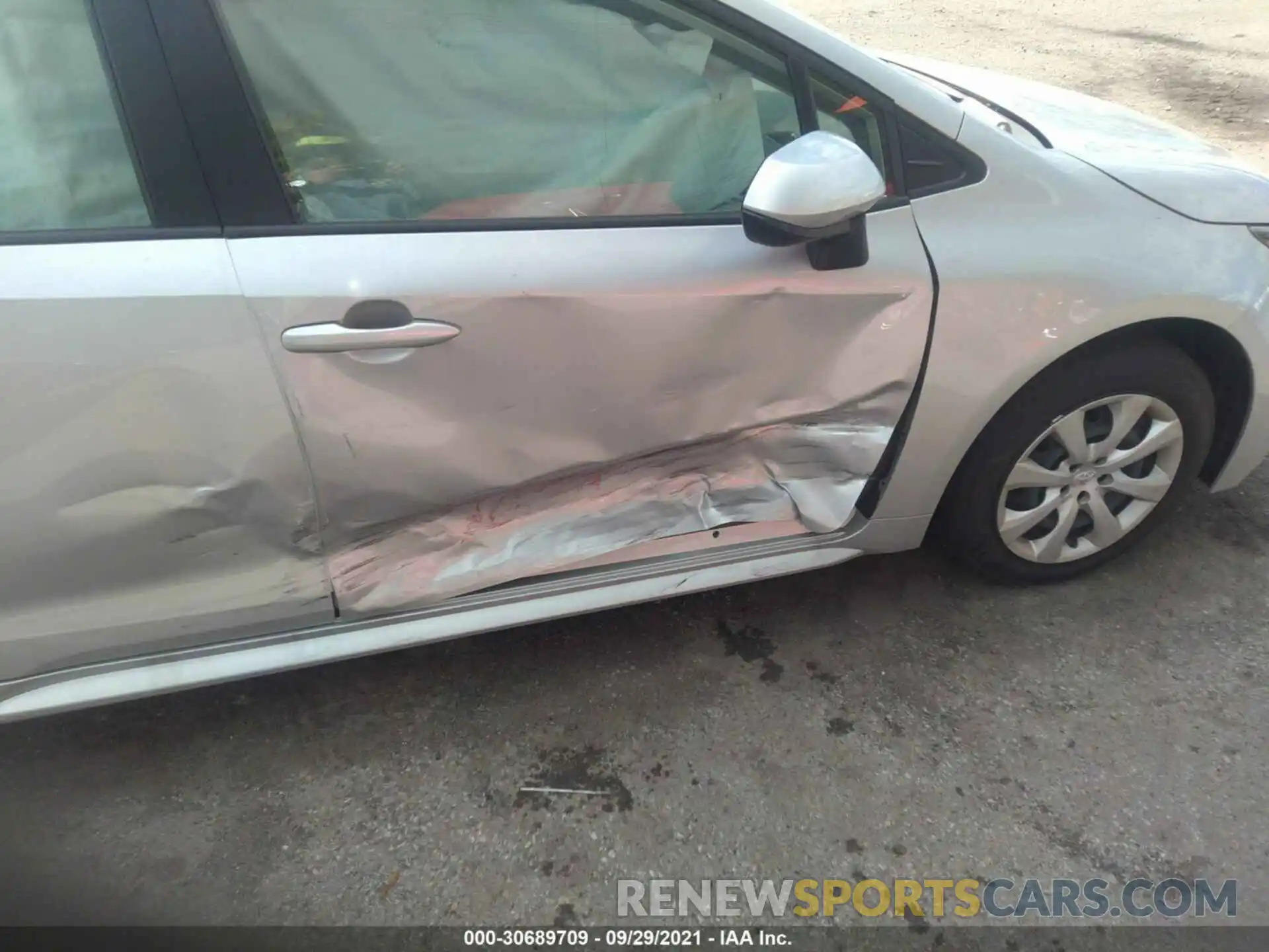 6 Photograph of a damaged car JTDEPMAEXMJ168523 TOYOTA COROLLA 2021