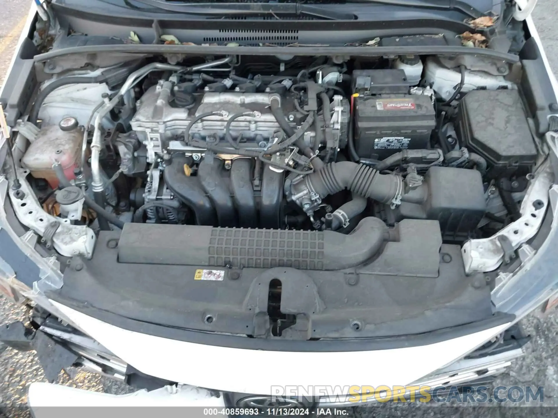 10 Photograph of a damaged car JTDEPMAEXMJ168554 TOYOTA COROLLA 2021