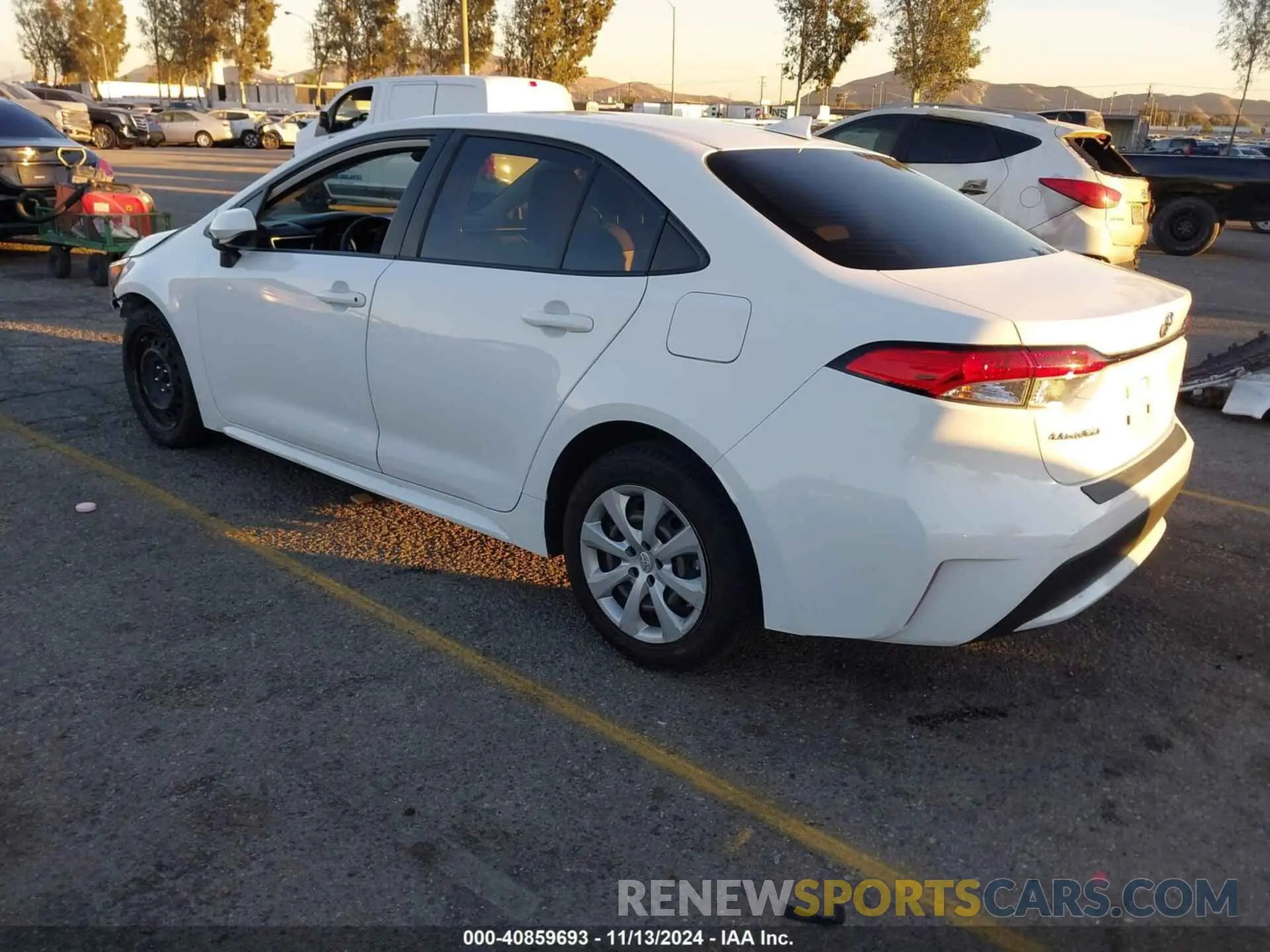 3 Photograph of a damaged car JTDEPMAEXMJ168554 TOYOTA COROLLA 2021