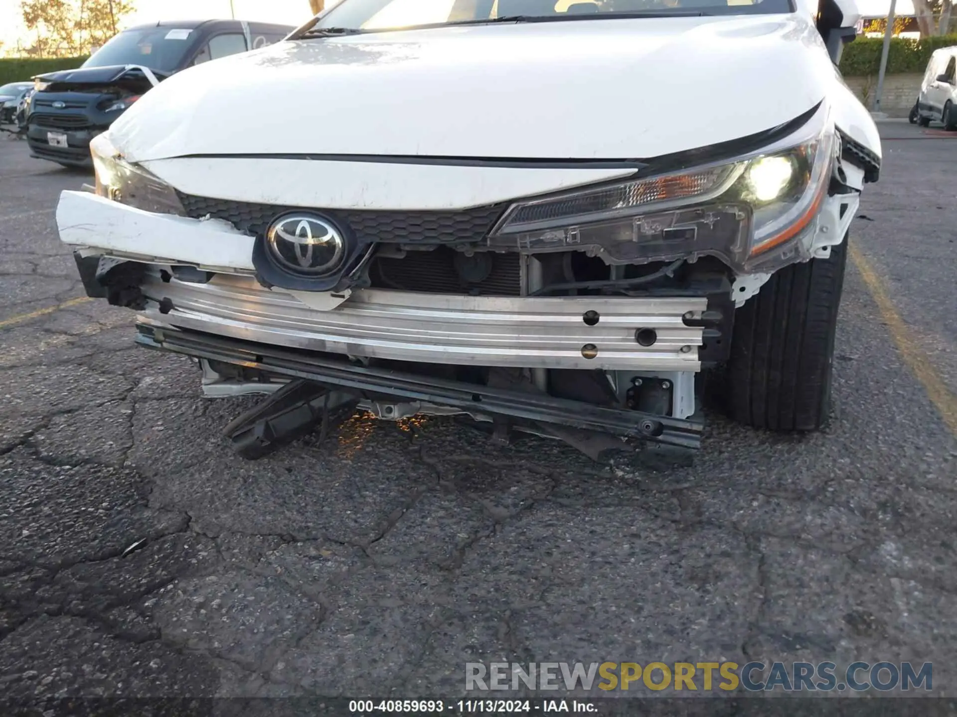 6 Photograph of a damaged car JTDEPMAEXMJ168554 TOYOTA COROLLA 2021