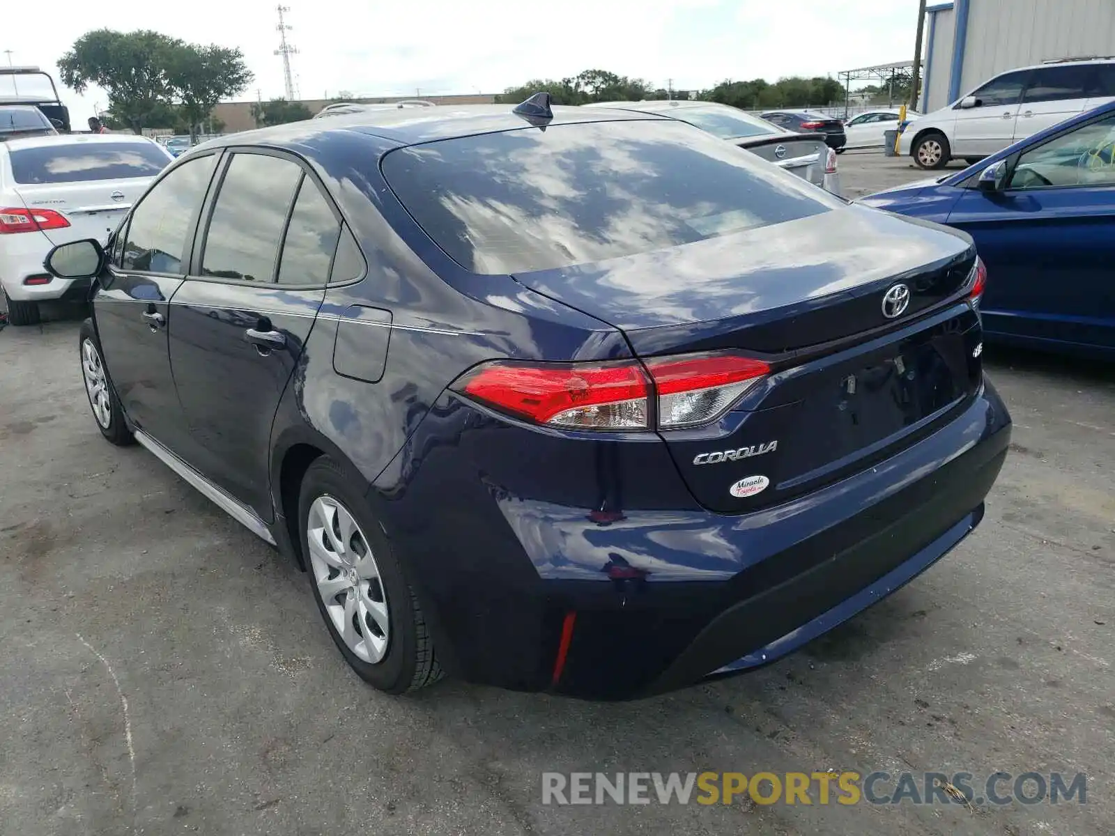 3 Photograph of a damaged car JTDEPMAEXMJ170840 TOYOTA COROLLA 2021