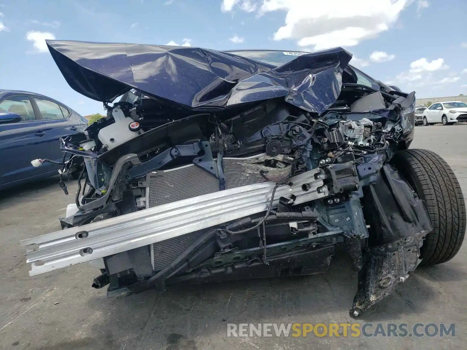 9 Photograph of a damaged car JTDEPMAEXMJ170840 TOYOTA COROLLA 2021