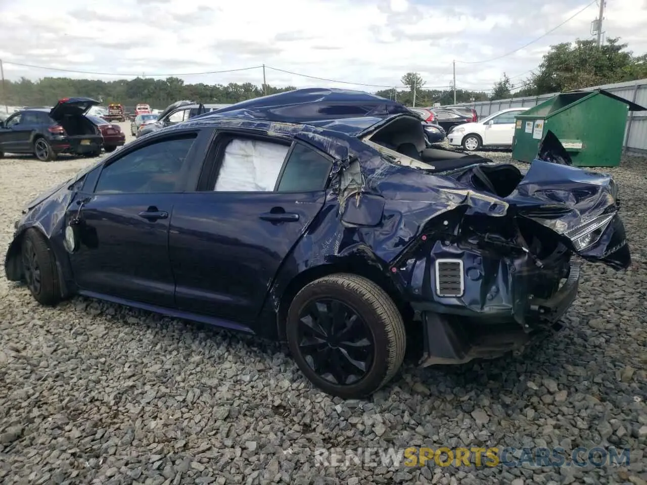2 Photograph of a damaged car JTDEPMAEXMJ171843 TOYOTA COROLLA 2021