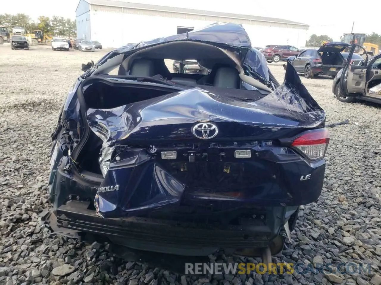 6 Photograph of a damaged car JTDEPMAEXMJ171843 TOYOTA COROLLA 2021