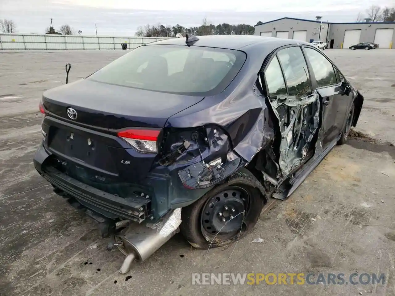 4 Photograph of a damaged car JTDEPMAEXMJ172605 TOYOTA COROLLA 2021