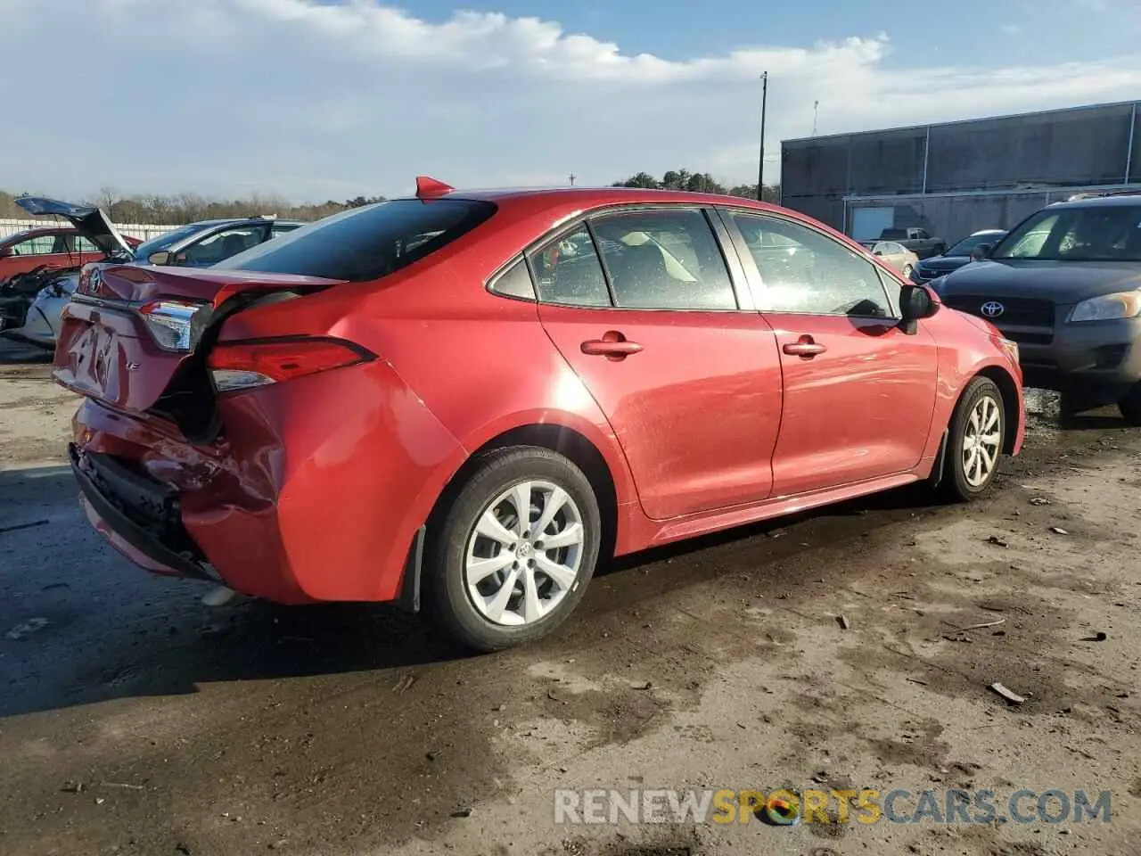 3 Photograph of a damaged car JTDEPMAEXMJ173222 TOYOTA COROLLA 2021