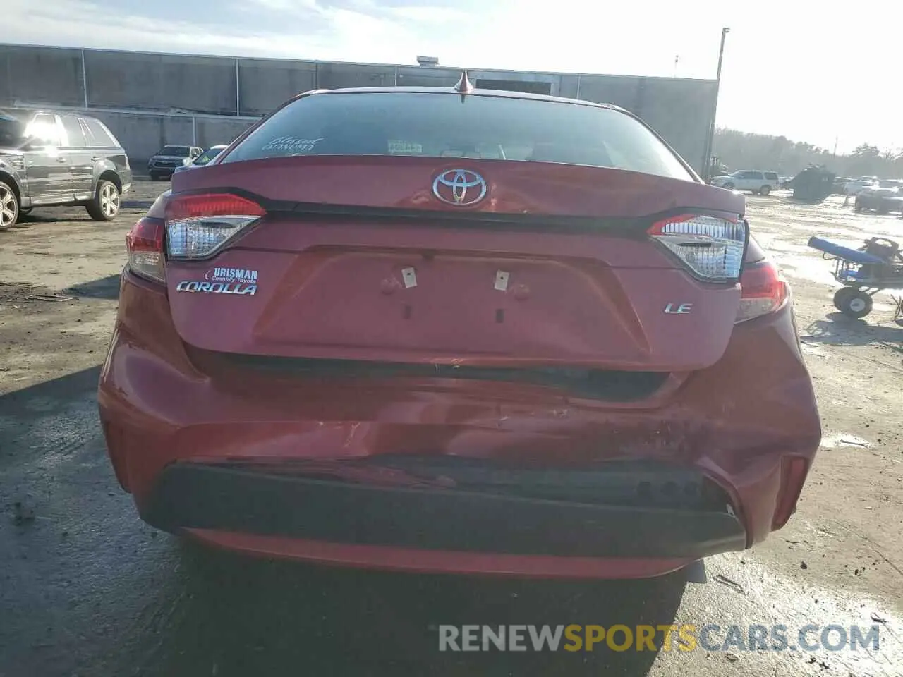 6 Photograph of a damaged car JTDEPMAEXMJ173222 TOYOTA COROLLA 2021