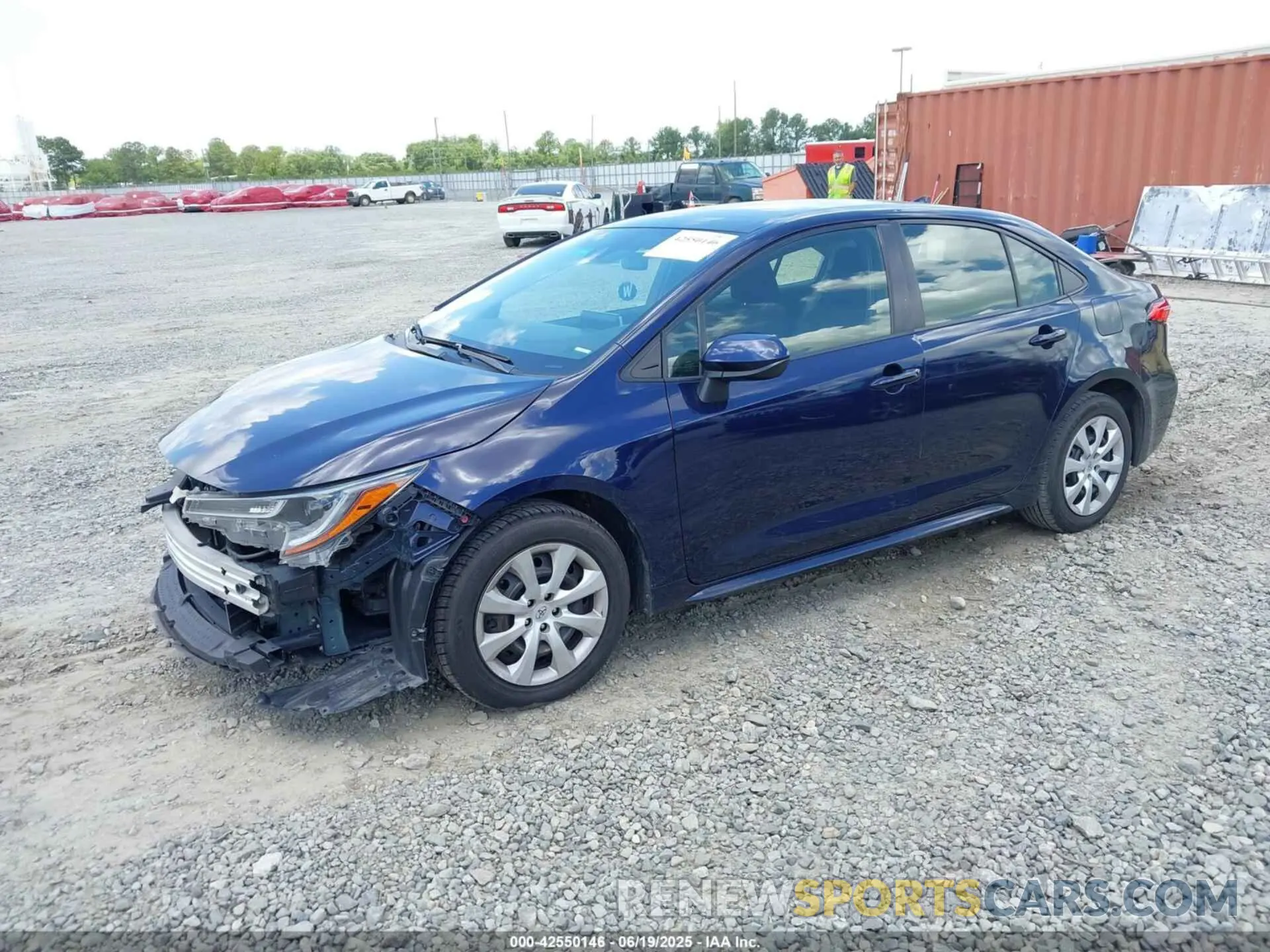 2 Photograph of a damaged car JTDEPMAEXMJ178131 TOYOTA COROLLA 2021