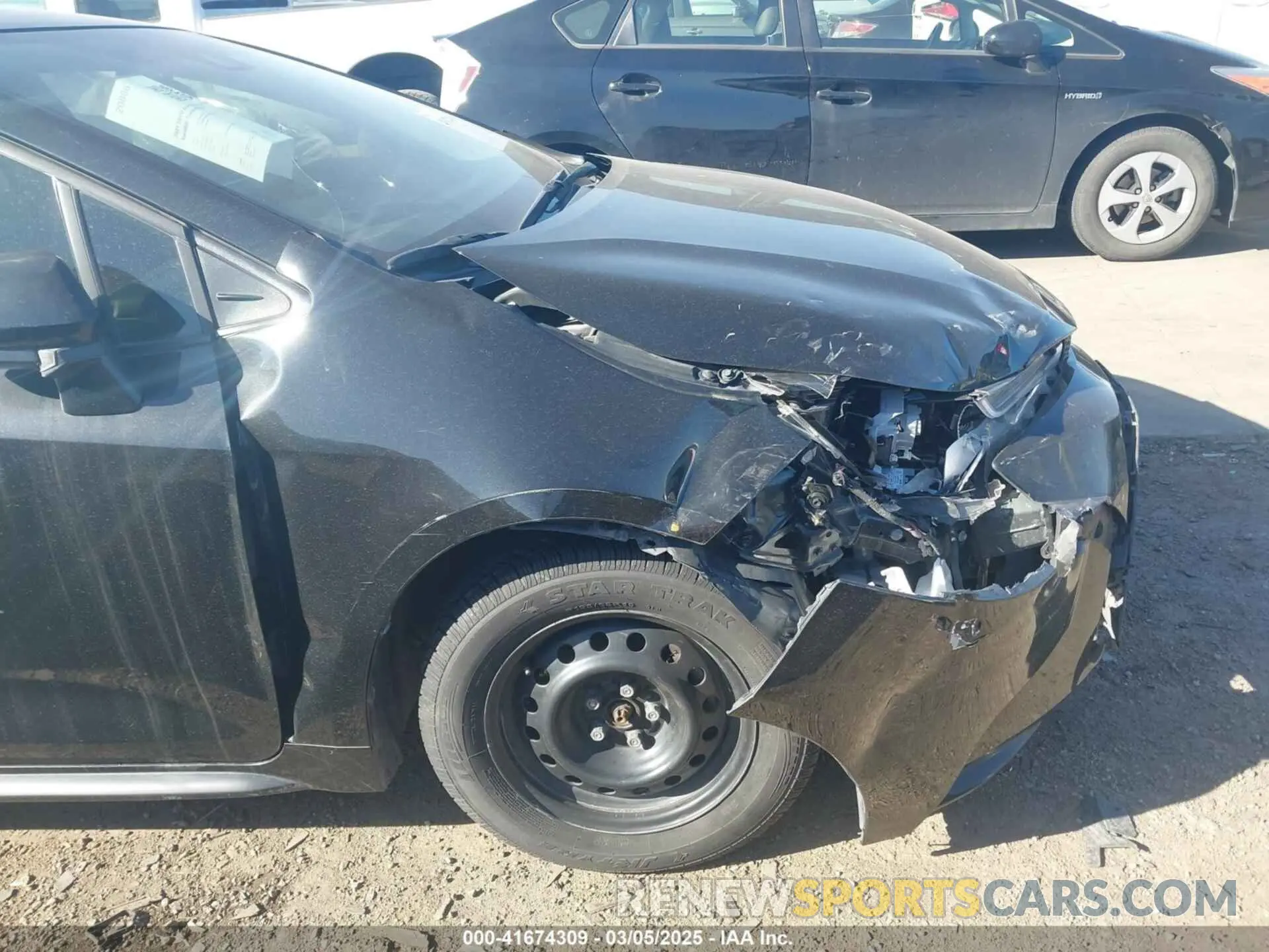 16 Photograph of a damaged car JTDEPMAEXMJ179053 TOYOTA COROLLA 2021