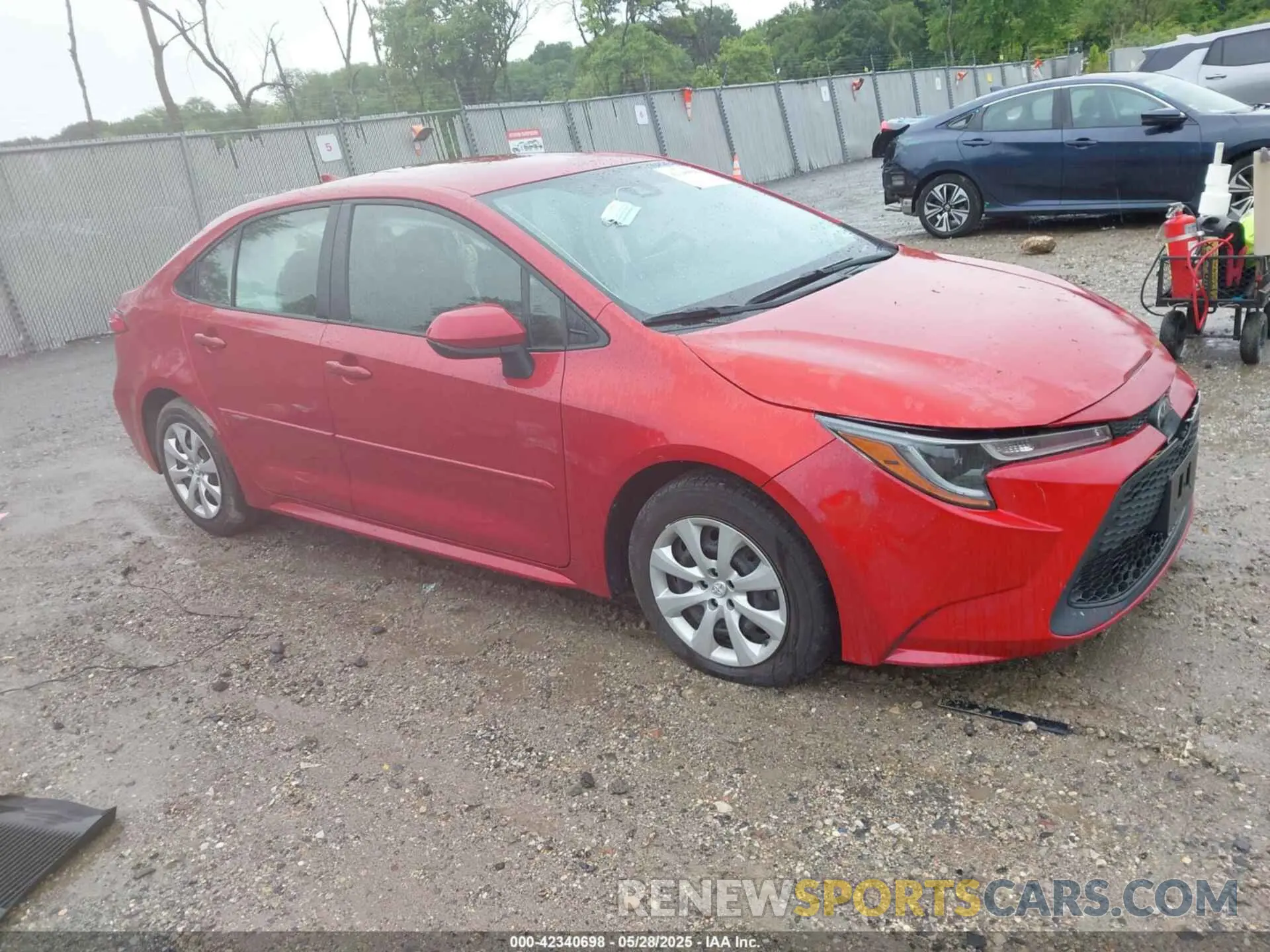 1 Photograph of a damaged car JTDEPMAEXMJ179232 TOYOTA COROLLA 2021