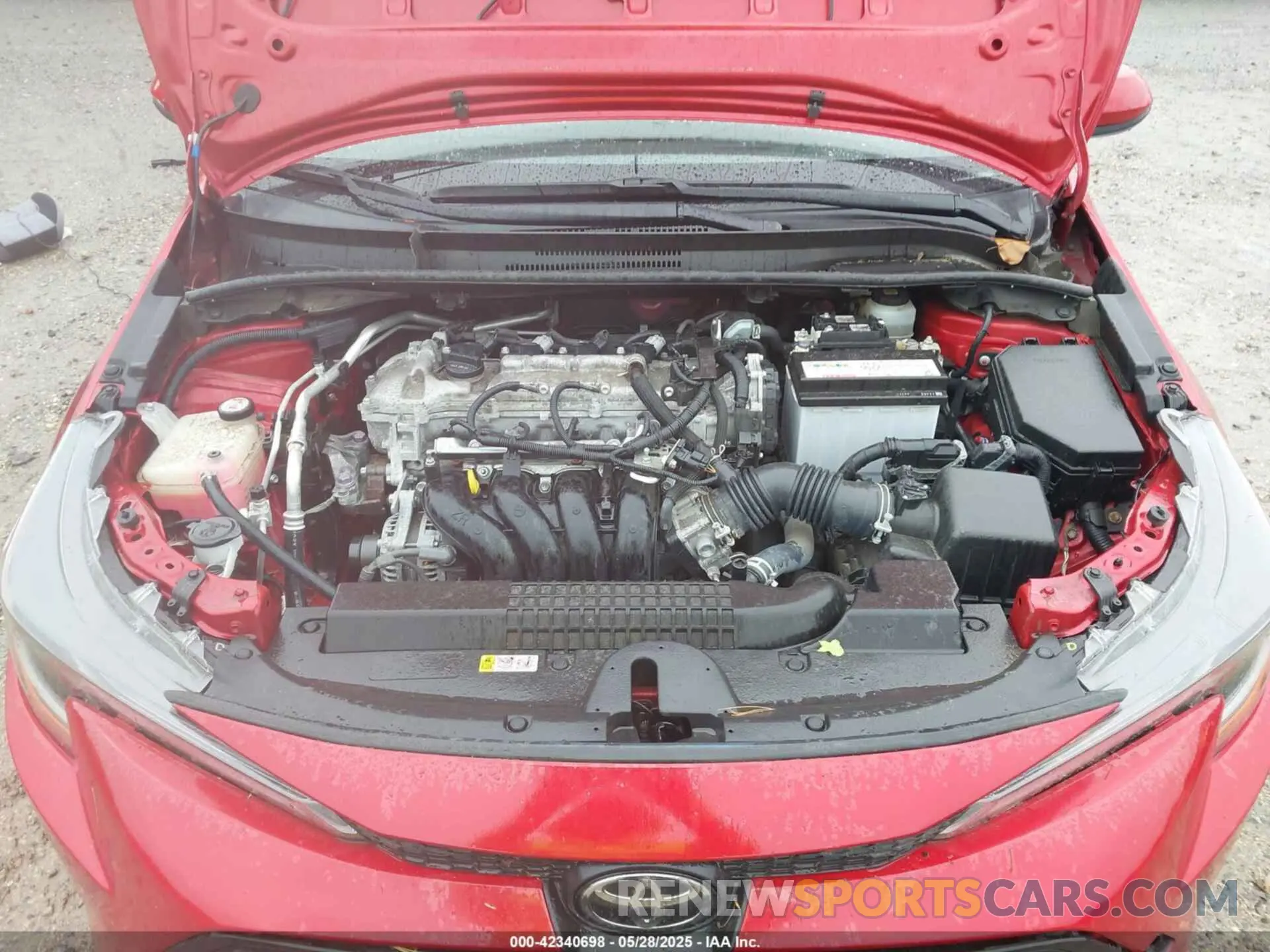 10 Photograph of a damaged car JTDEPMAEXMJ179232 TOYOTA COROLLA 2021