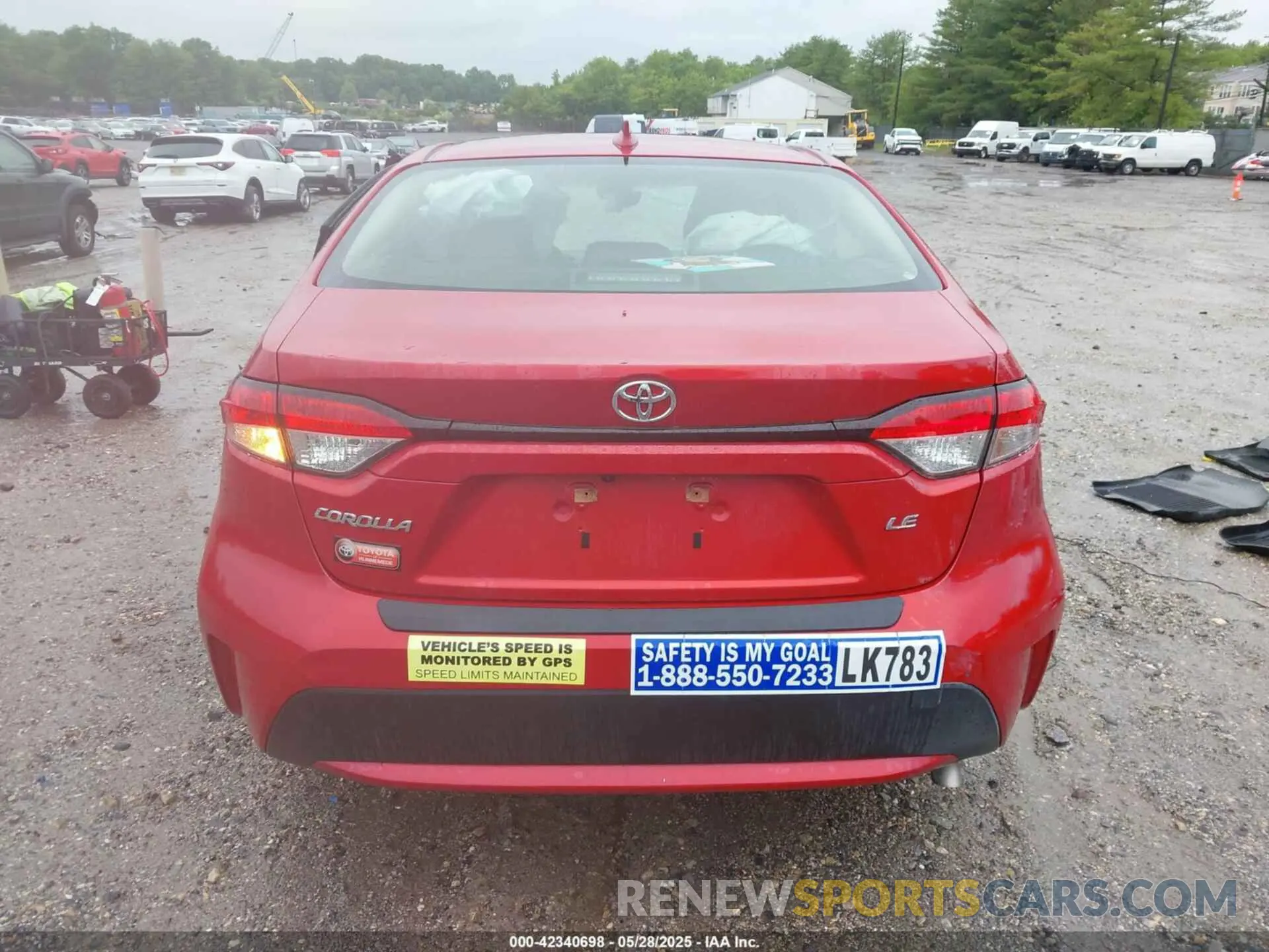 16 Photograph of a damaged car JTDEPMAEXMJ179232 TOYOTA COROLLA 2021