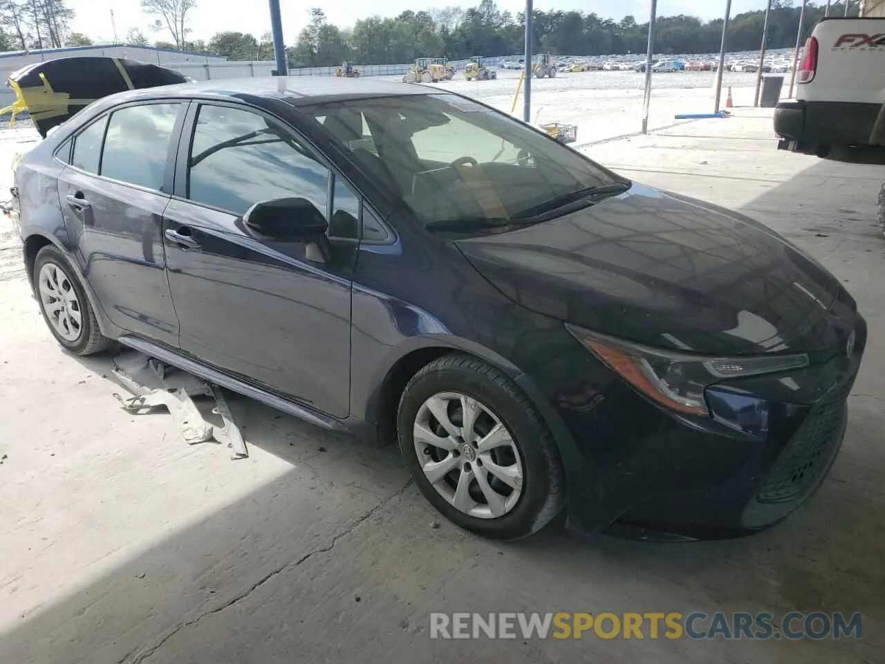 4 Photograph of a damaged car JTDEPMAEXMJ179960 TOYOTA COROLLA 2021