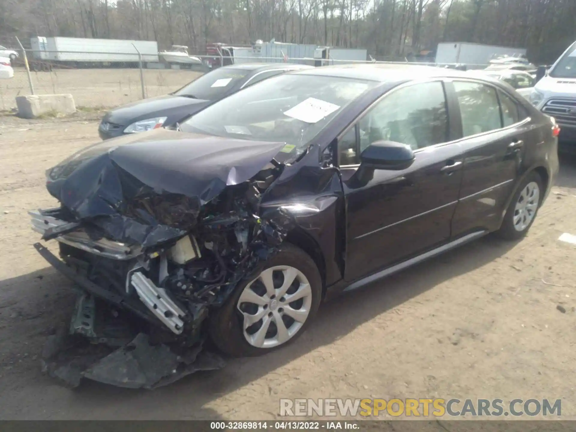 2 Photograph of a damaged car JTDEPMAEXMJ181336 TOYOTA COROLLA 2021