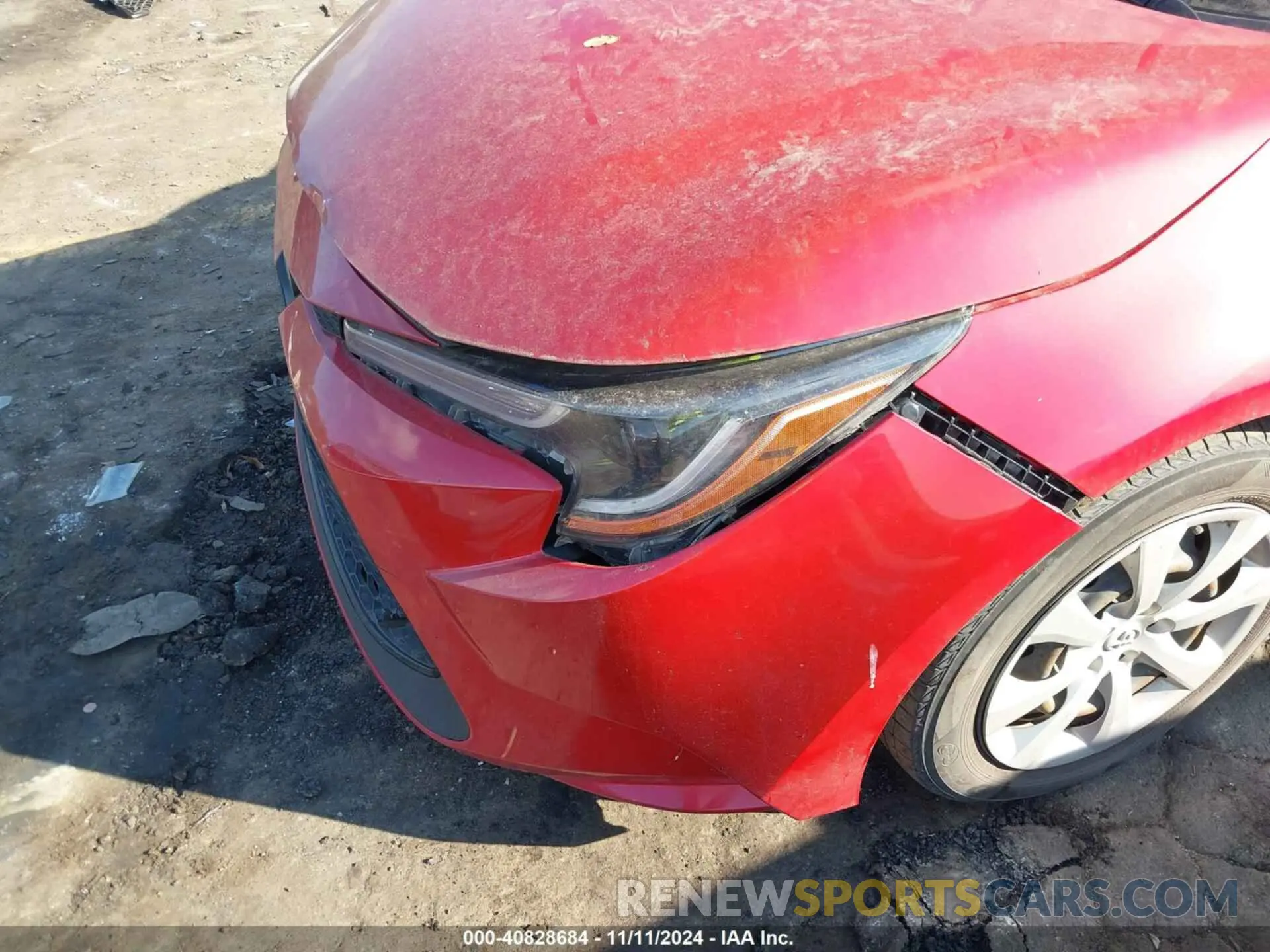 12 Photograph of a damaged car JTDEPMAEXMJ182213 TOYOTA COROLLA 2021