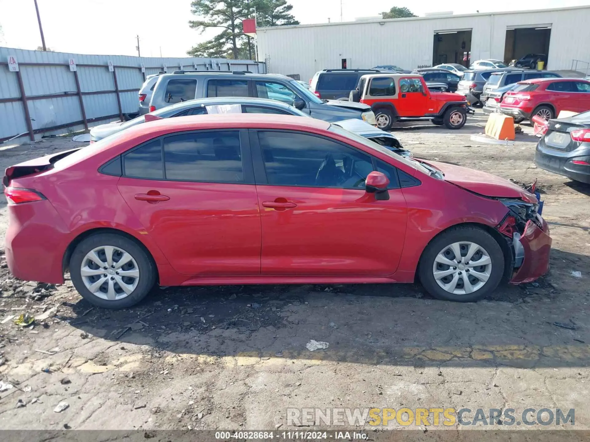 14 Photograph of a damaged car JTDEPMAEXMJ182213 TOYOTA COROLLA 2021